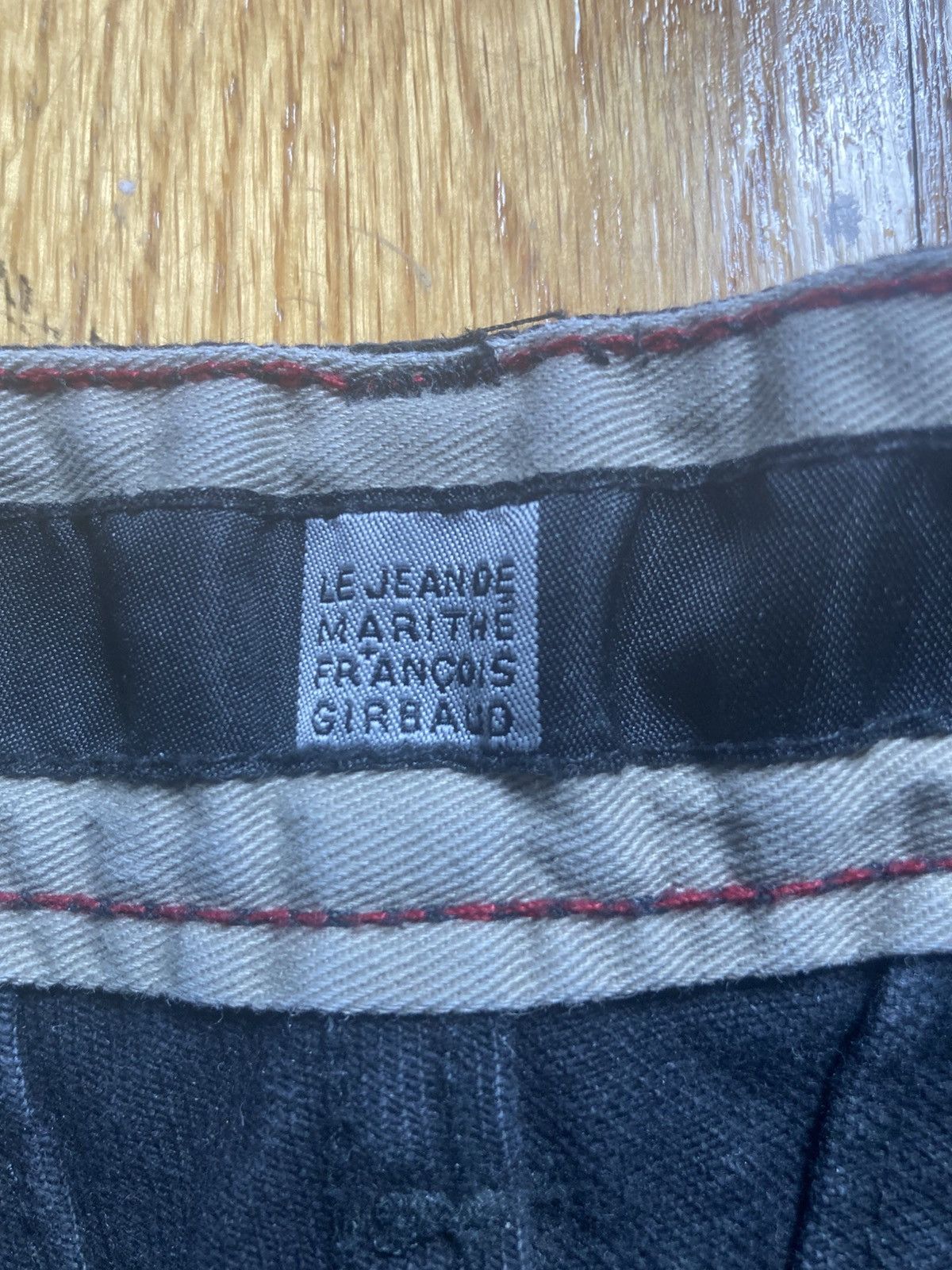 Marithe + Francois Girbaud Marithe + Francois Girbaud Black Denim Jeans Sz 32 Size US 32 / EU 48 - 6 Thumbnail