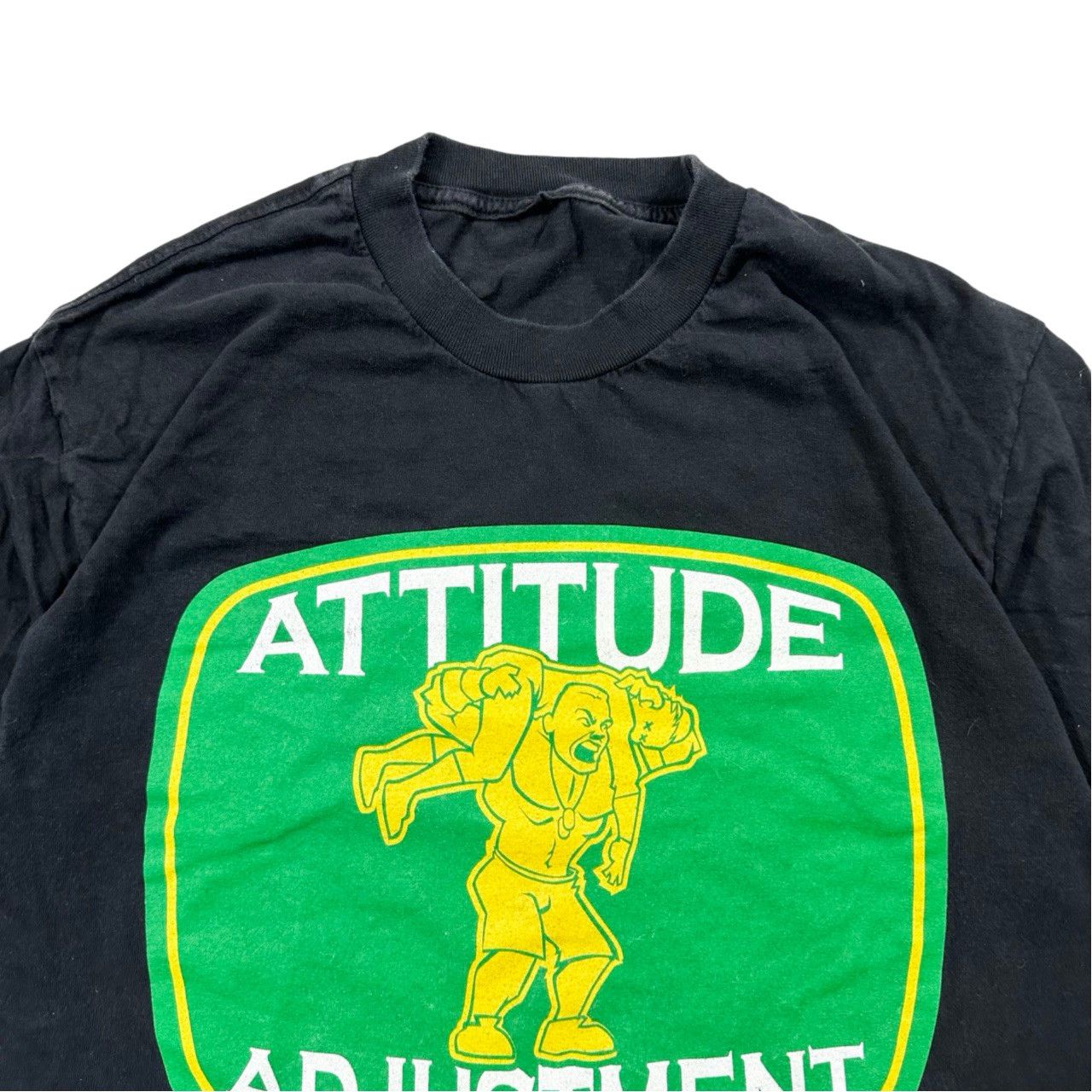 Vintage Vintage 00s Y2K John Cena WWE Attitude Adjustment Graphic Size US M / EU 48-50 / 2 - 2 Thumbnail