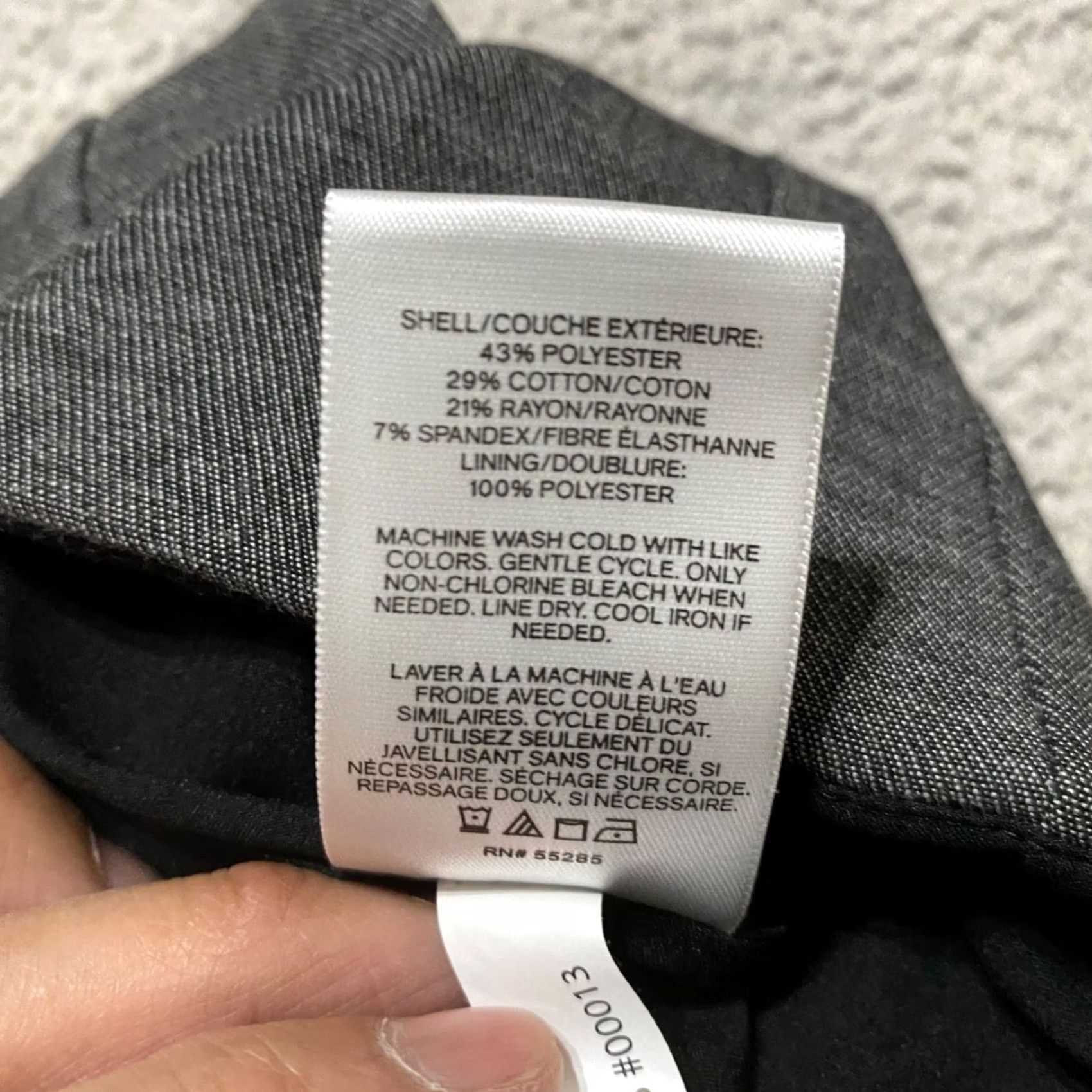 Express Express Skirt 6 Gray Pencil Straight Lined Pockets Zip Business Casual Formal 6 Size 28" / US 6 / IT 42 - 6 Thumbnail