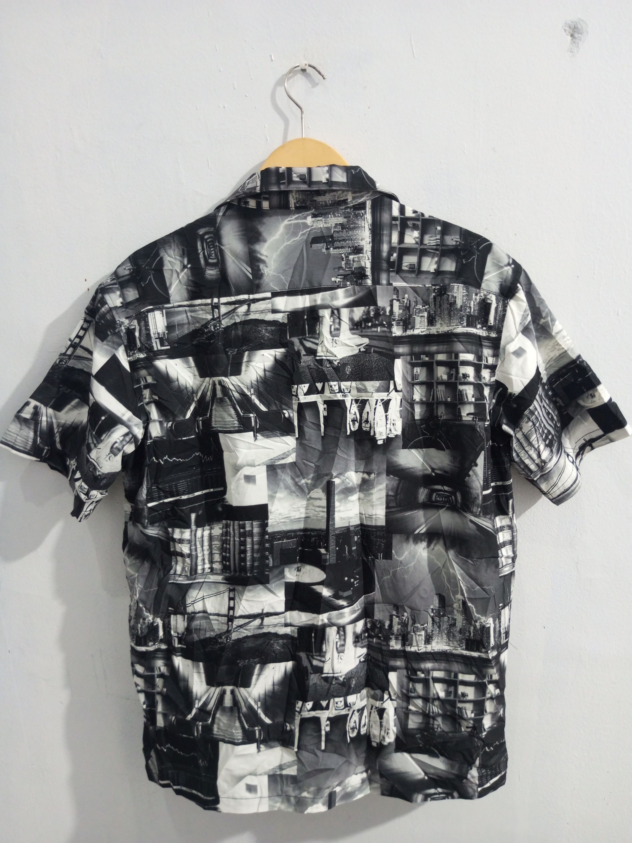 If Six Was Nine Vintage Semantic design open colar all over print shirt Size US M / EU 48-50 / 2 - 8 Thumbnail