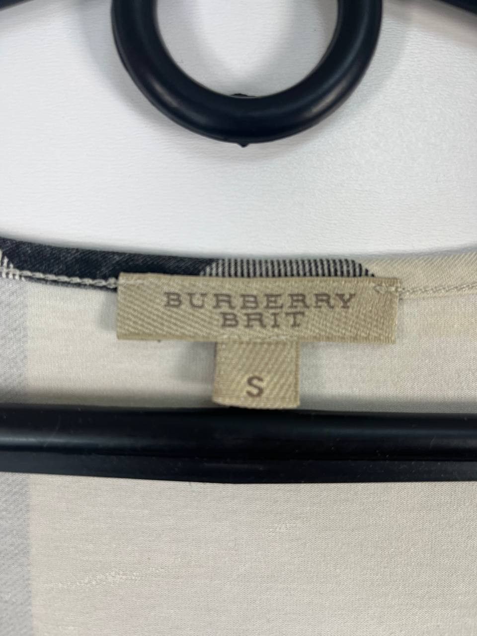 Burberry Burberry Brit Nova Check Women Stretch Blouse Top Size S Size S / US 4 / IT 40 - 2 Thumbnail