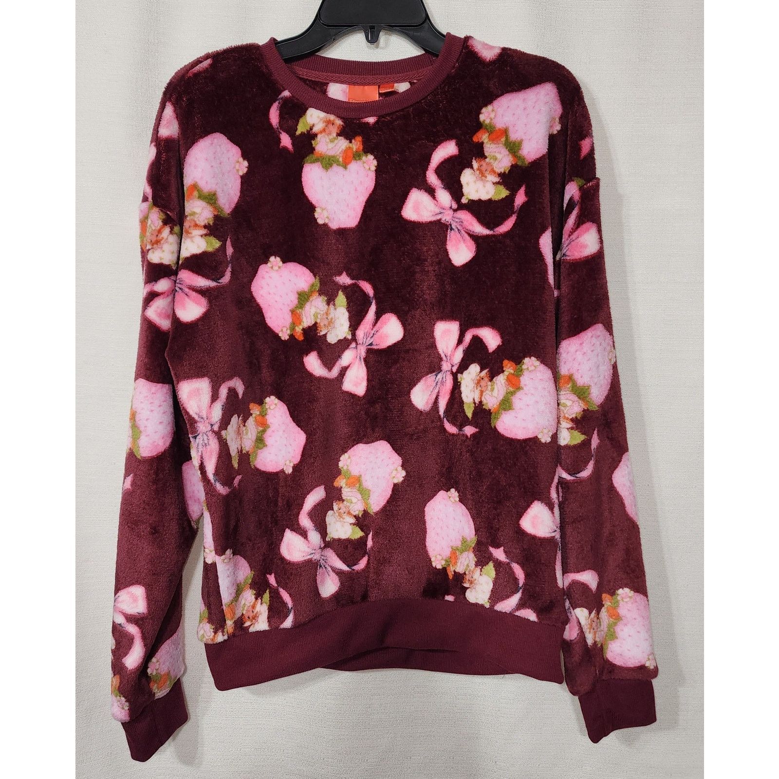 Strawberry Strawberry shortcake fleece sweatshirt women's size small Size S / US 4 / IT 40 - 1 Thumbnail