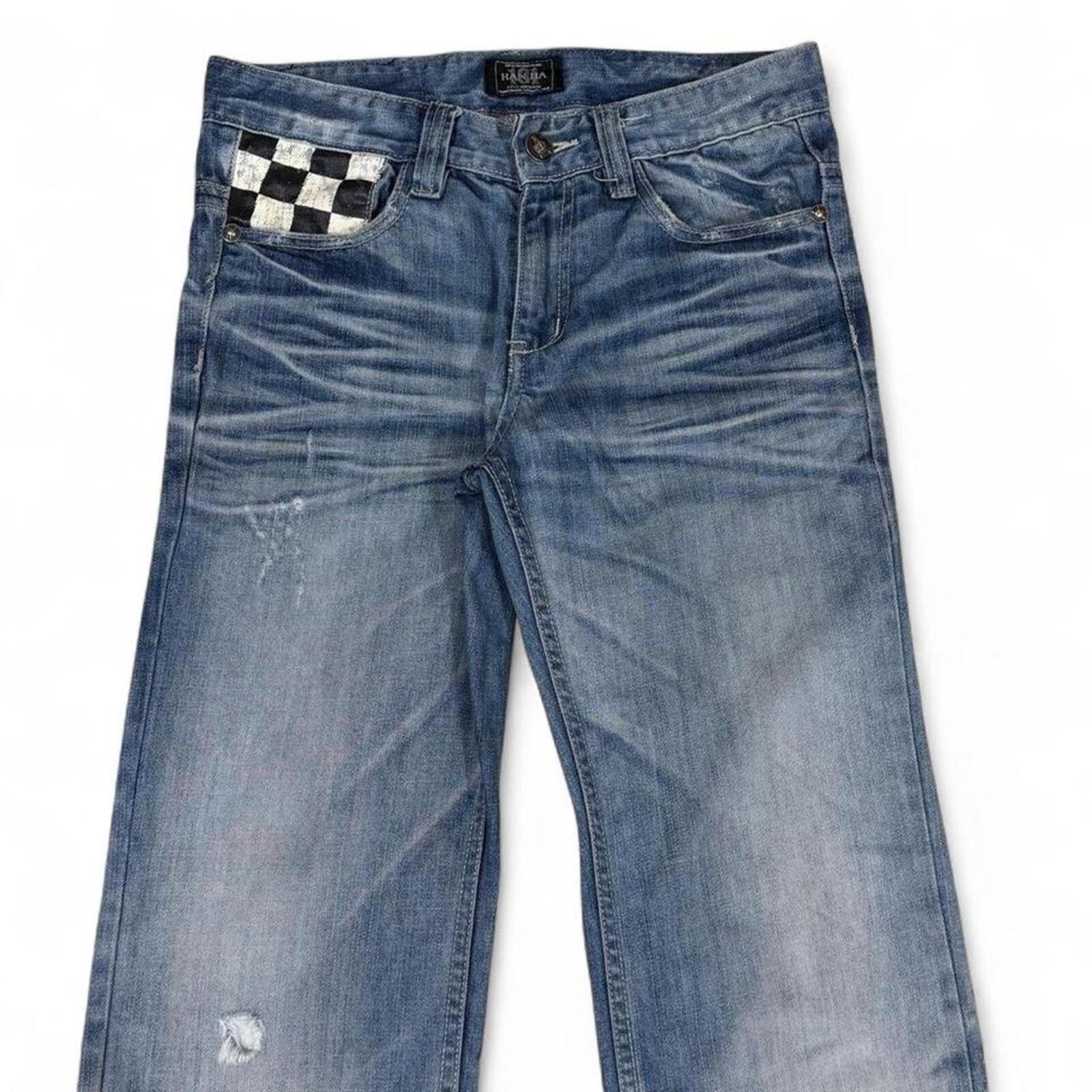 Other HAN JIA Straight fit unique denim jeans Size 30" / US 8 / IT 44 - 2 Thumbnail