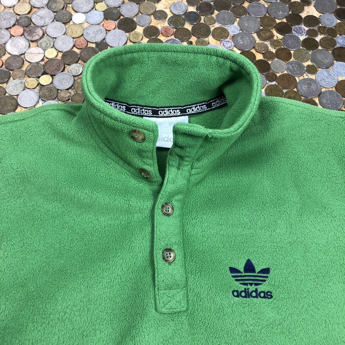 Adidas Adidas Vintage fleece sweatshirt Size US S / EU 44-46 / 1 - 2 Thumbnail