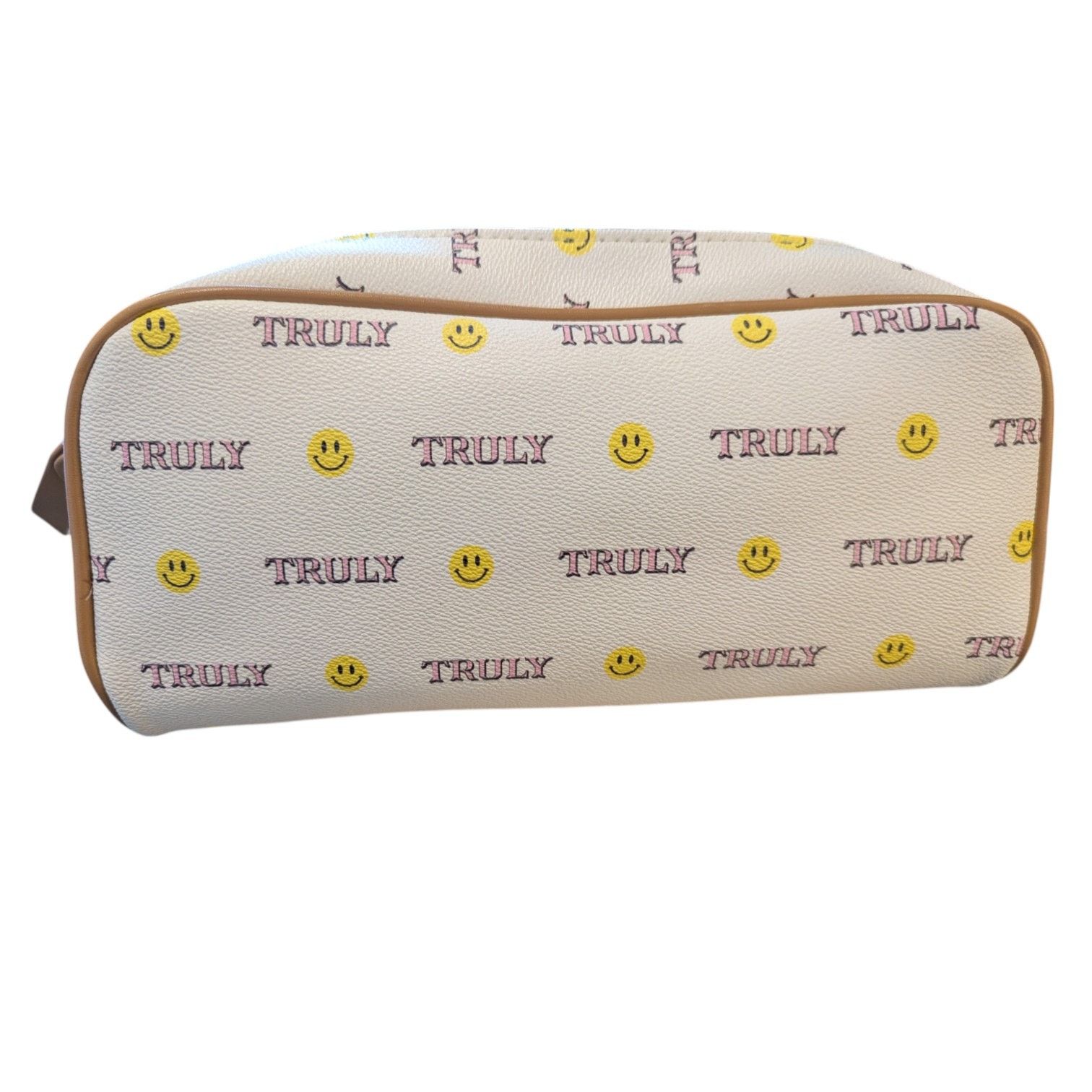 Other Truly Smiley Face Toiletry Travel Vegan Vanity Case Size ONE SIZE - 5 Thumbnail