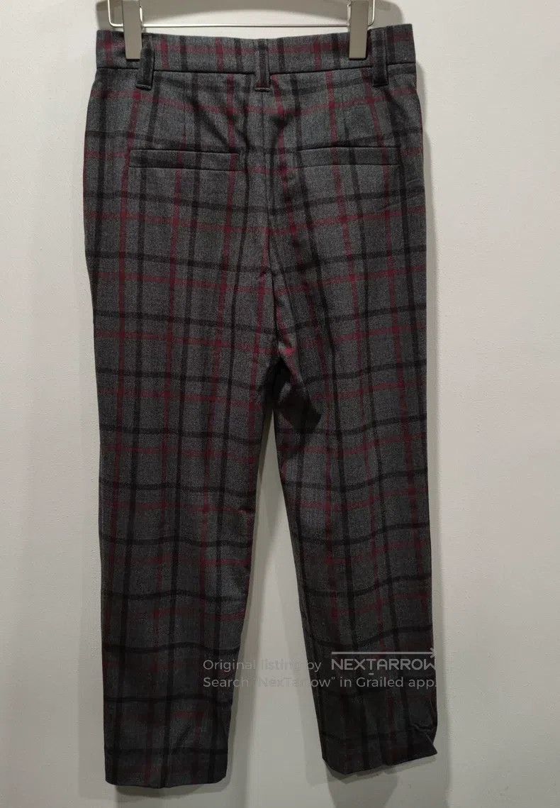 Brunello Cucinelli Brunello Cucinelli New wool casual pants, classic checkere Size 25" / US 0 / IT 36 - 2 Thumbnail