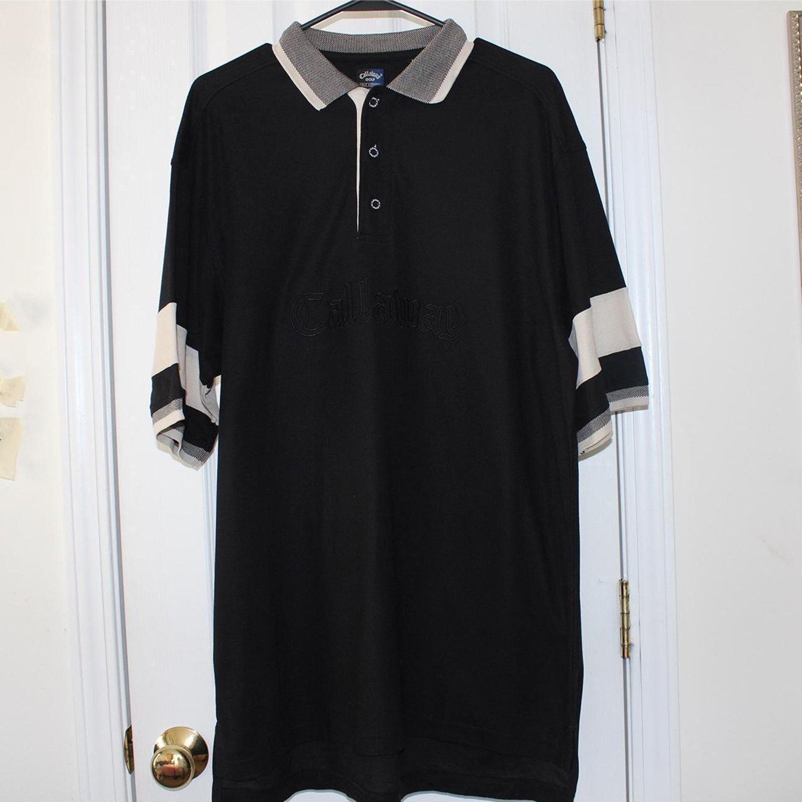 Callaway Vintage 90s Black Callaway Golf Polo Size US L / EU 52-54 / 3 - 6 Thumbnail
