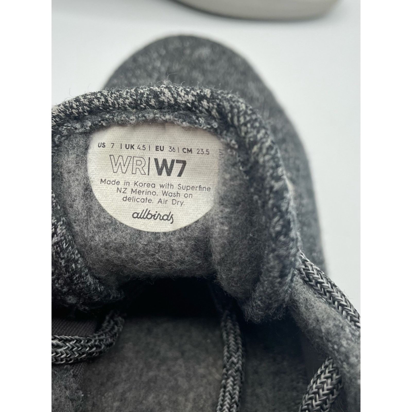 Allbirds Allbirds Wool Runners Shoes Casual Comfort Gray Womens 7 Size US 7 / IT 37 - 9 Thumbnail