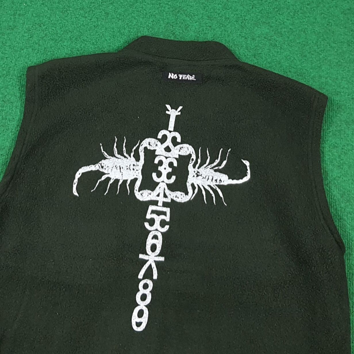 No Fear Vintage 90s No Fear Fleece Vests Gorpcore Style C279N19 Size US L / EU 52-54 / 3 - 2 Thumbnail