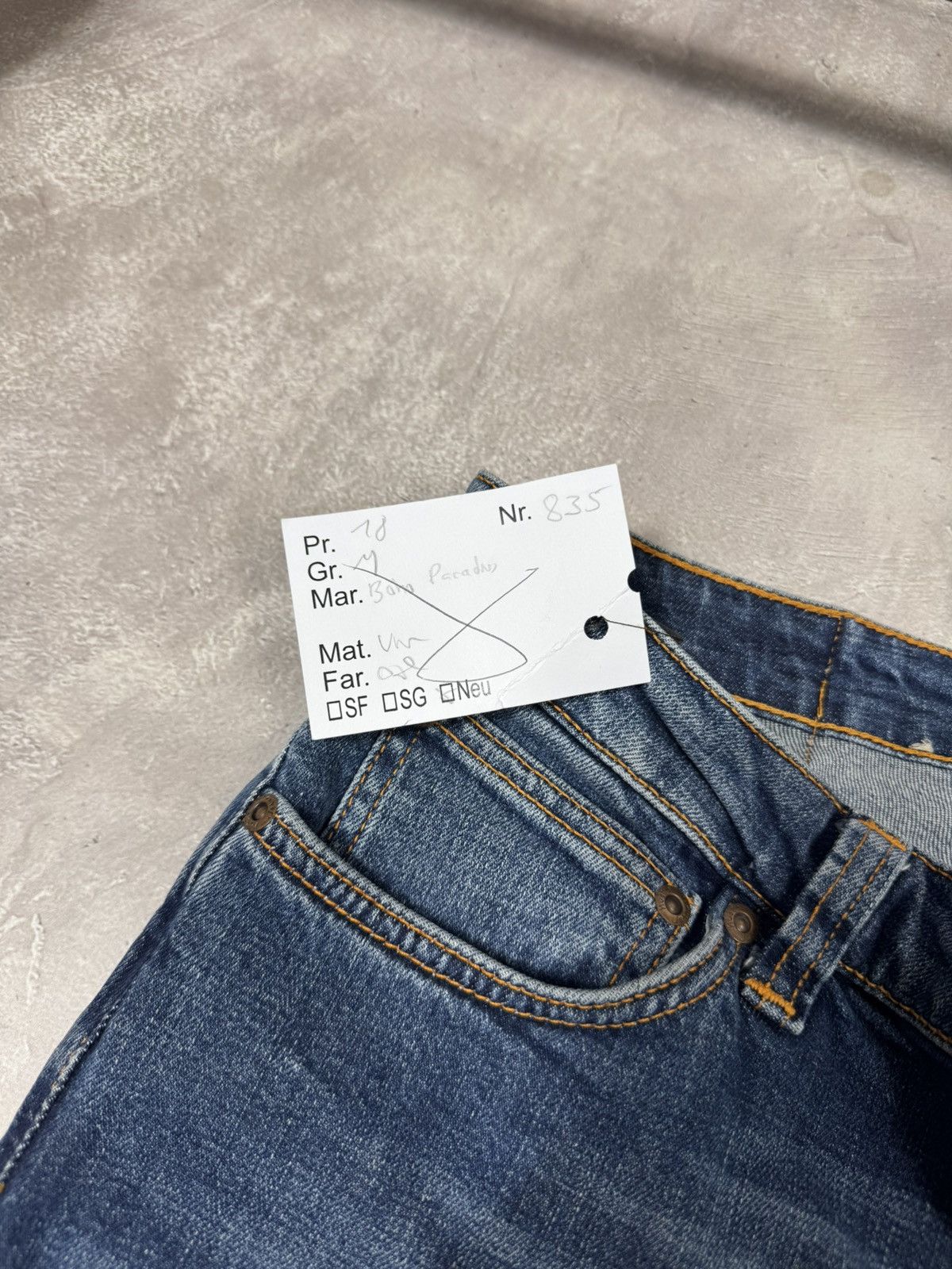Nudie Jeans Nidie Jeans Skini Lin Distressed Pants Size US 32 / EU 48 - 7 Thumbnail