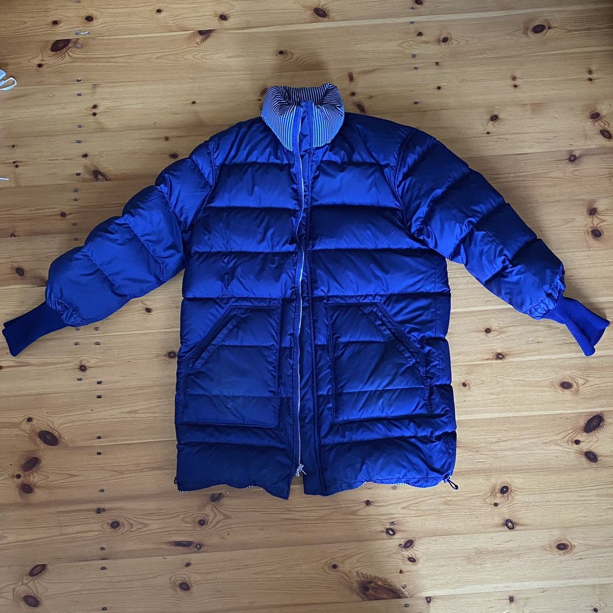 3.1 Phillip Lim Striped Down Jacket as worn by Gigi Hadid Size ONE SIZE - 8 Thumbnail