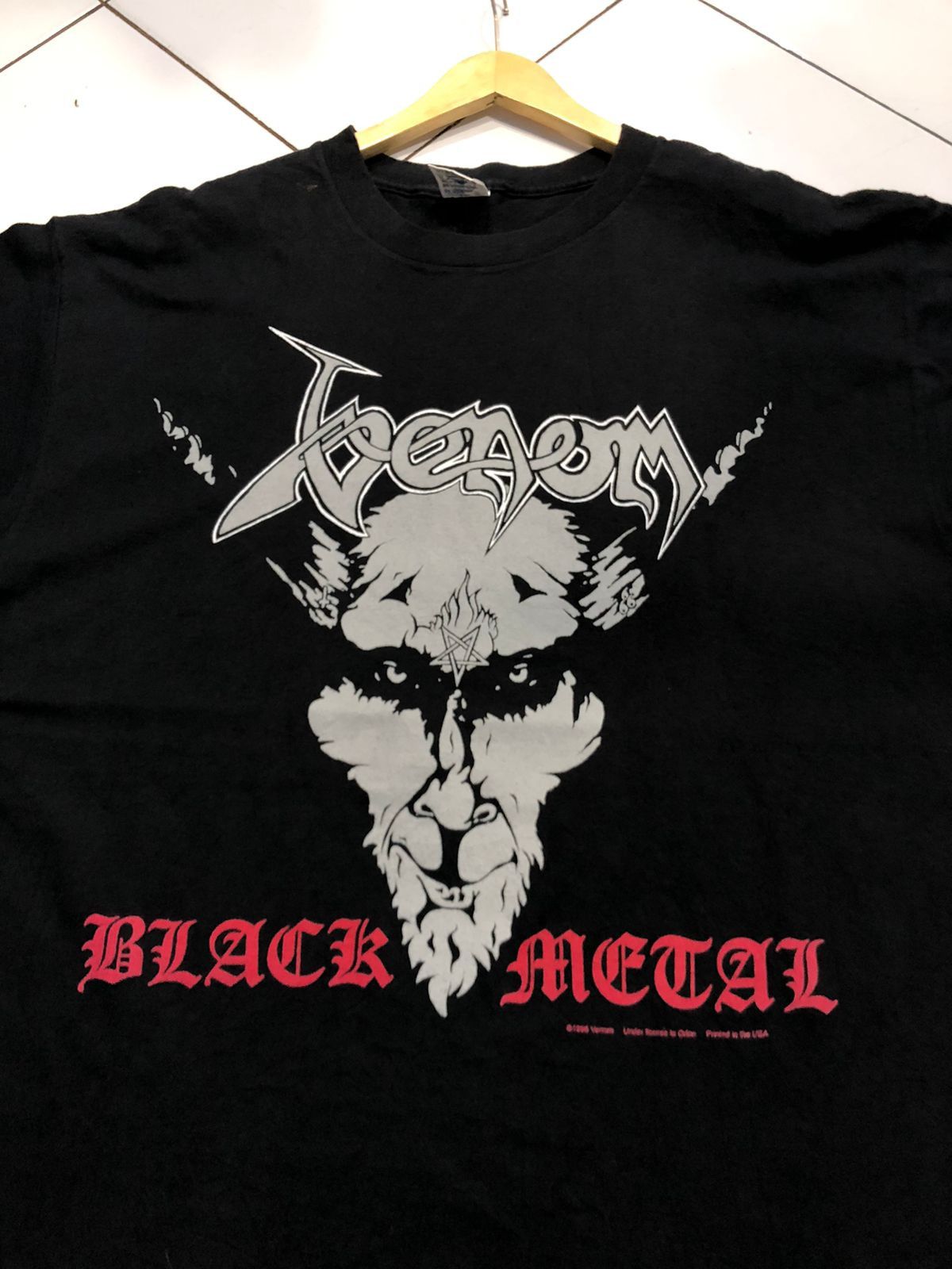 Band Tees × Vintage Vintage venom black metal 1996 Size US XL / EU 56 / 4 - 2 Thumbnail