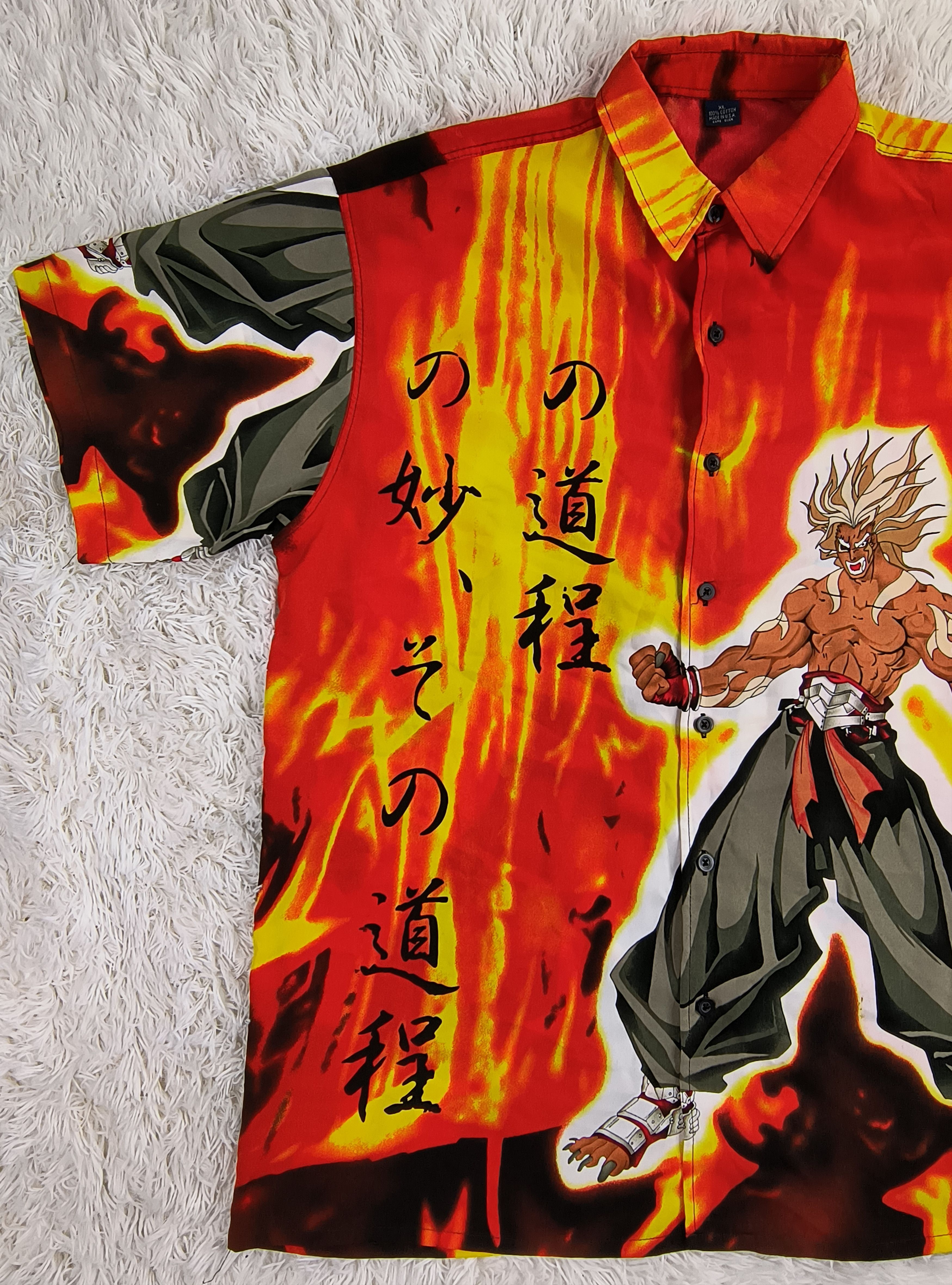 Vintage Vintage Samurai showdown Kazuki Enja 90s button up shirt Size US XL / EU 56 / 4 - 4 Thumbnail