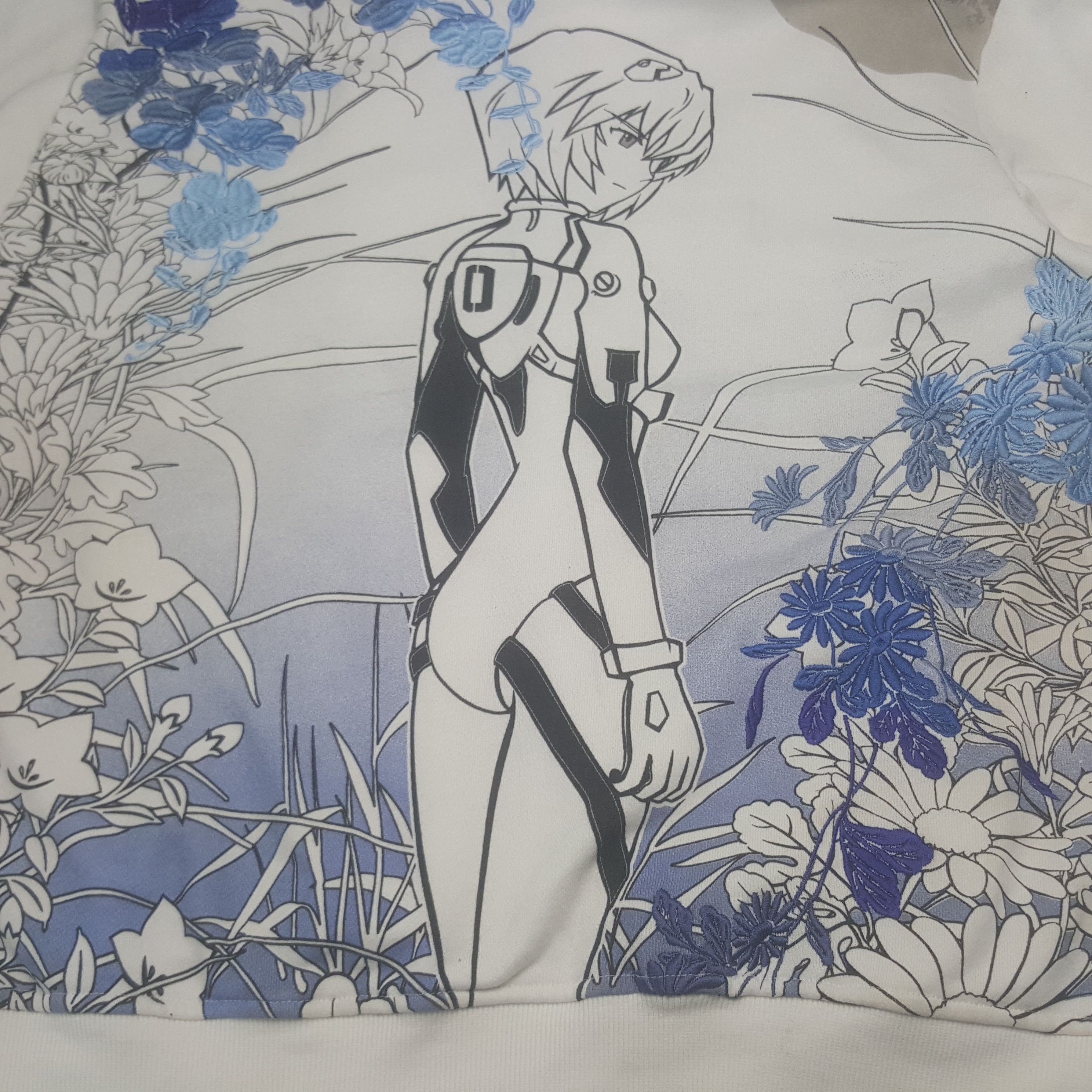 Anime × Japanese Brand × Vintage Vintage Evangelion Japanese Animated Hoodies Jacket Size US L / EU 52-54 / 3 - 7 Thumbnail