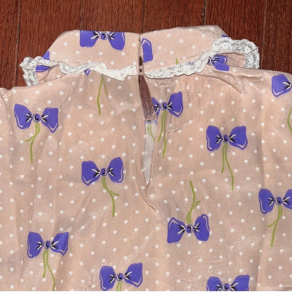 Miu Miu Miu miu bow polka dot blouse Size XS / US 0-2 / IT 36-38 - 3 Thumbnail