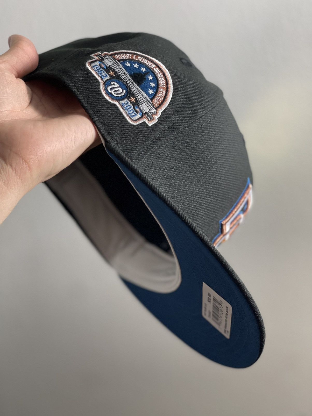 Hat Club × MLB × New Era 7 1/8 Hat Club Exclusive “Crossover” Washington Nationals Size ONE SIZE - 4 Thumbnail