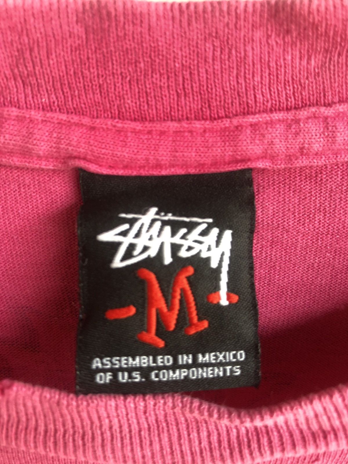 Stussy × Vintage Vintage Distressed 90s Stussy x Pound Tshirt Tee Size US M / EU 48-50 / 2 - 9 Thumbnail