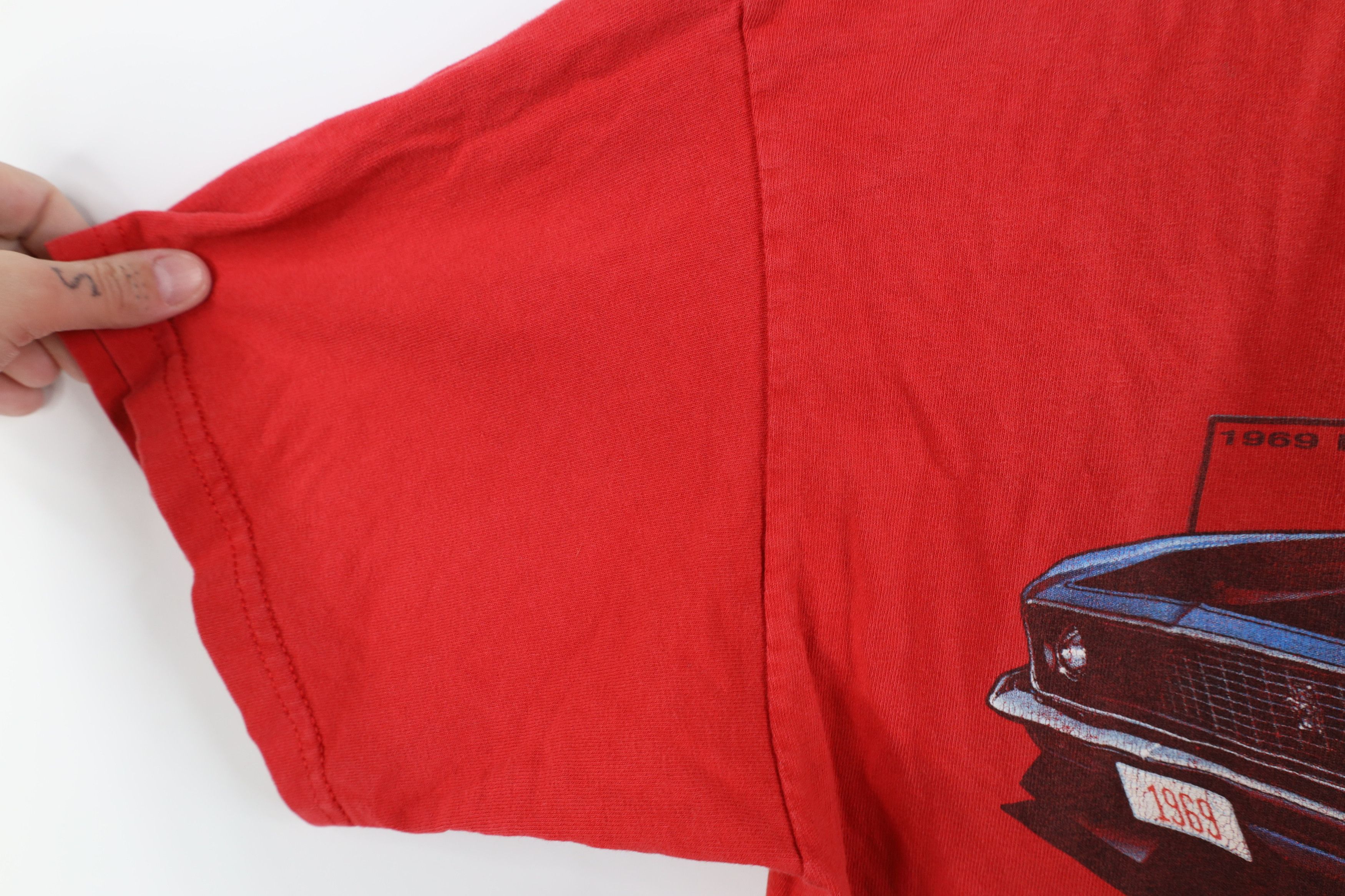 Vintage Vintage Y2K Ford Motor Co Mustang Muscle Car T-Shirt Red Size US L / EU 52-54 / 3 - 11 Thumbnail