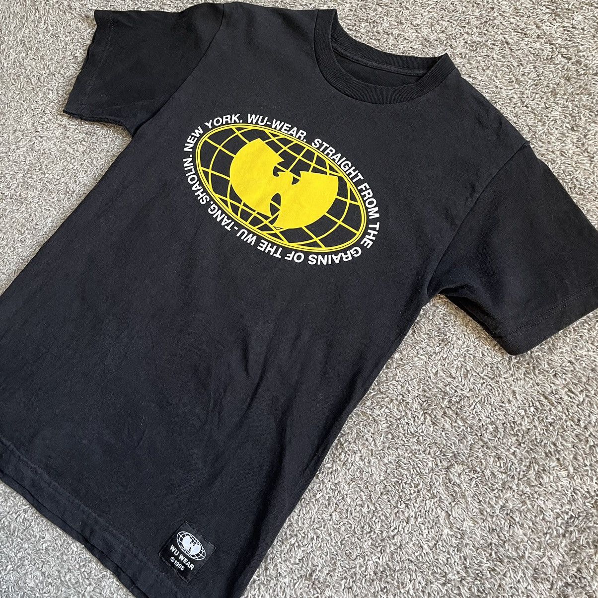Wu-Tang Clan 🔴Wu Wear Shirt Size Small Wu-Tang Globe Black Yellow Raekwon Size US S / EU 44-46 / 1 - 4 Thumbnail