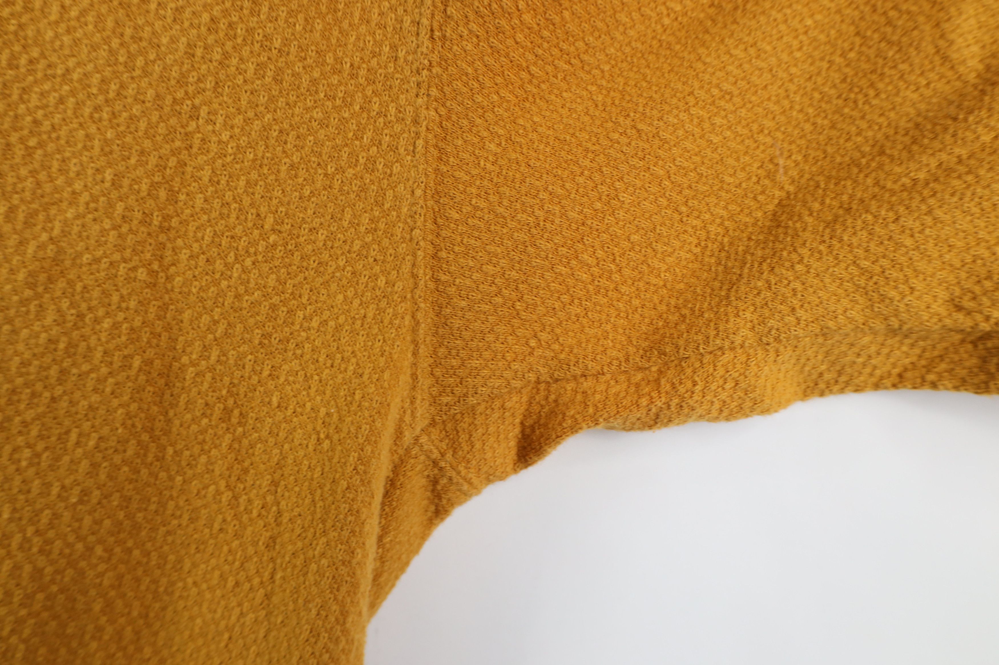 Vintage Vintage 90s Streetwear Thermal Knit Pigment Dye T-Shirt Size US XL / EU 56 / 4 - 7 Thumbnail