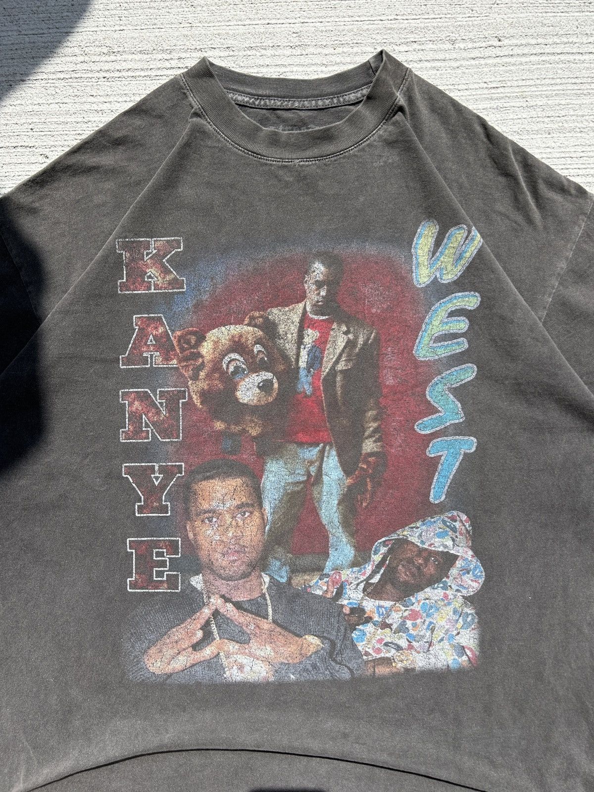 Vintage Vintage 00s Kanye West Rap T-Shirt Size US L / EU 52-54 / 3 - 2 Thumbnail