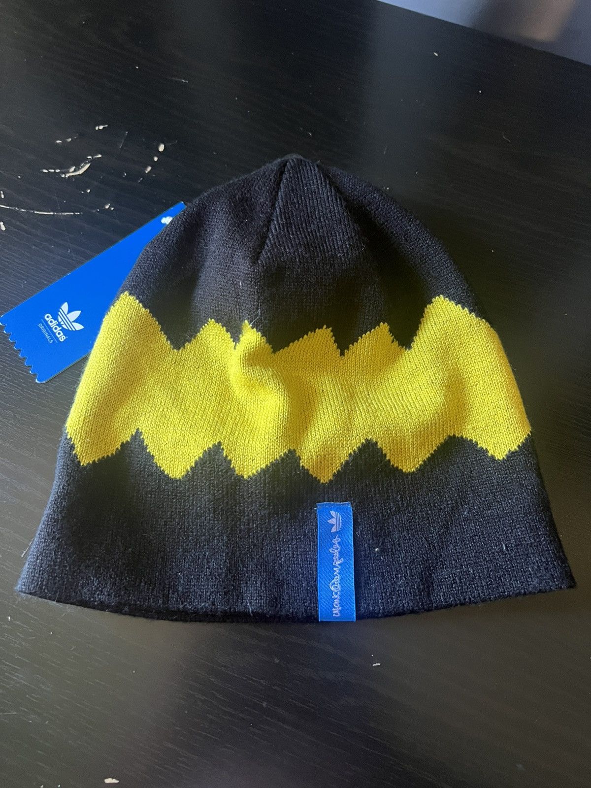 Adidas Adidas x Mark Gonzales Beanie “Charlie Brown Stripe” NWT Size ONE SIZE - 1 Thumbnail