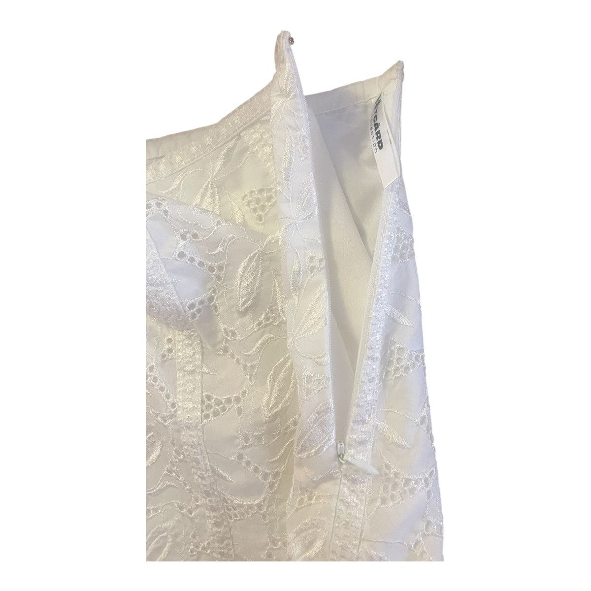 Nygard Nygard Collection skirt Womens Sz 10 White embroidery Lined Size 32" / US 10 / IT 46 - 6 Thumbnail