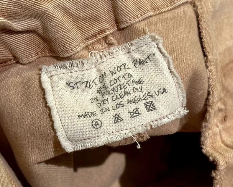 Greg Lauren greg lauren Camel colored work pants 2506-Nextarrow Size US 33 - 4 Thumbnail