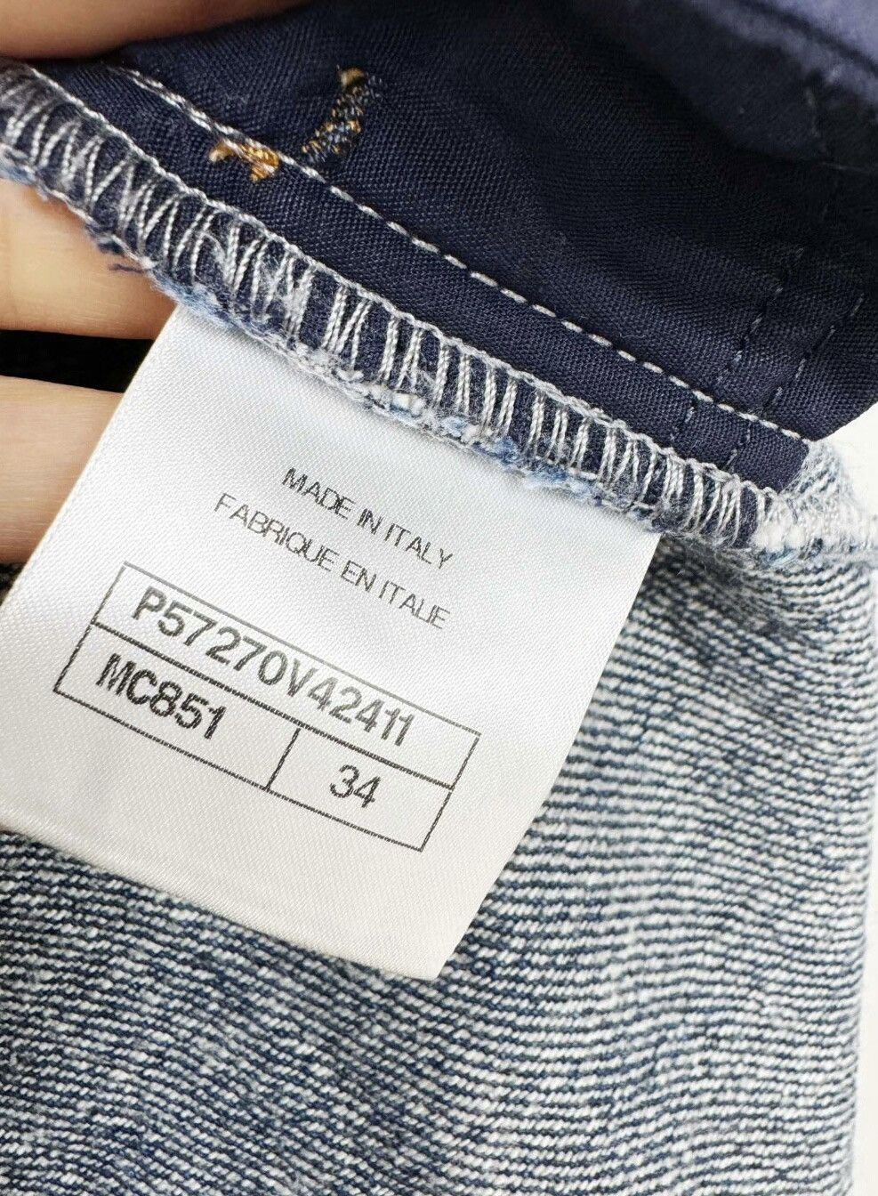 Chanel Chanel denim skirt Size 34" / US 12 / IT 48 - 5 Thumbnail