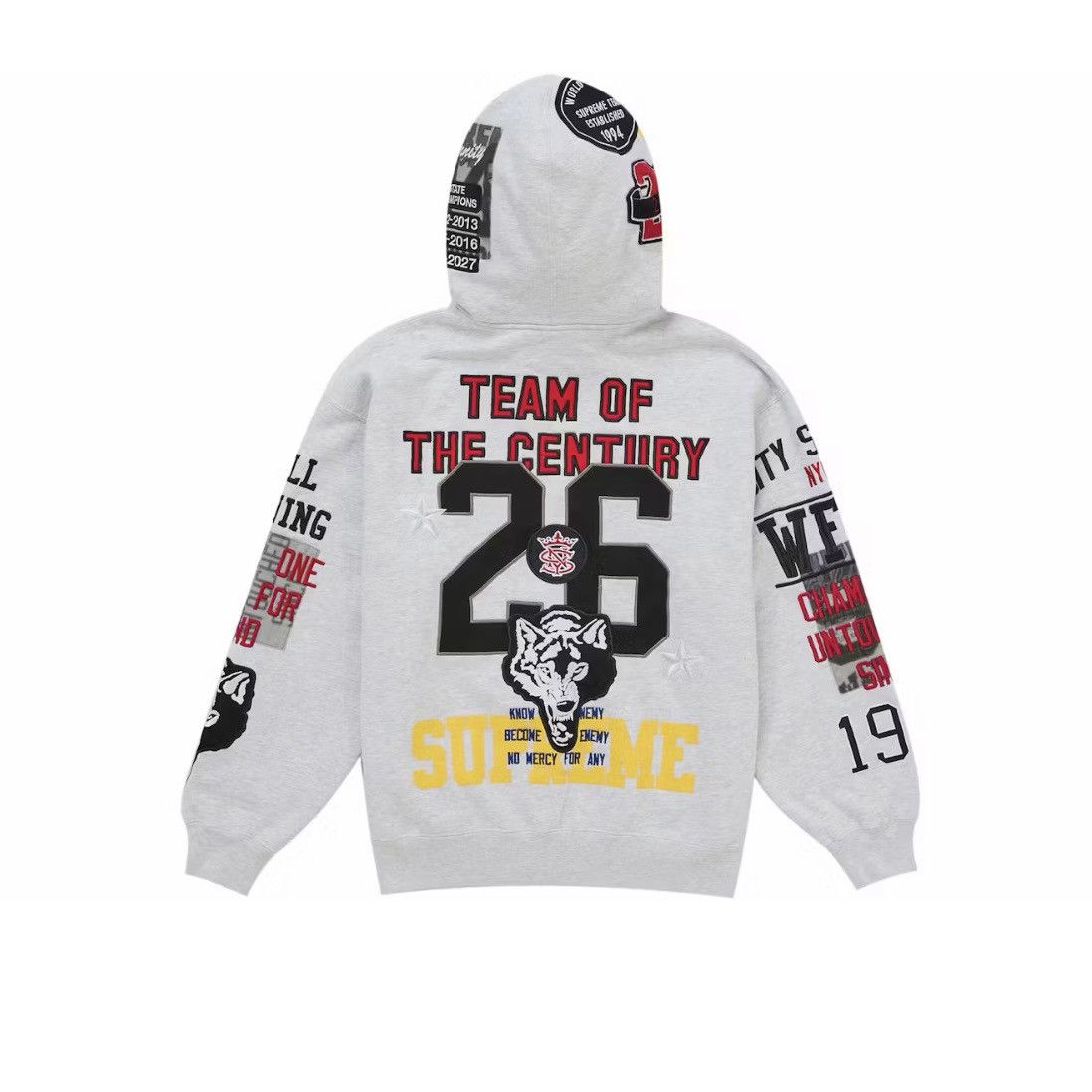 Supreme Supreme Warriors Zip Up Hoodie SS26 Size US M / EU 48-50 / 2 - 2 Thumbnail