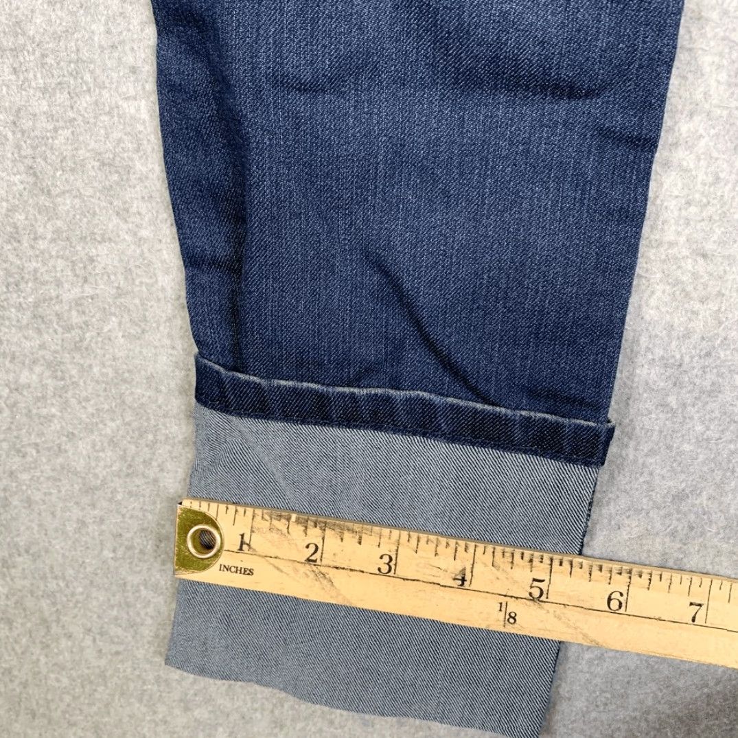 Prana VINTAGE Prana Jeans Women Skinny 00 / 24 NWT Low Rise Fitted Dark Wash Blue 24 Women Mens Girls? Size 42" / US 20 - 7 Thumbnail