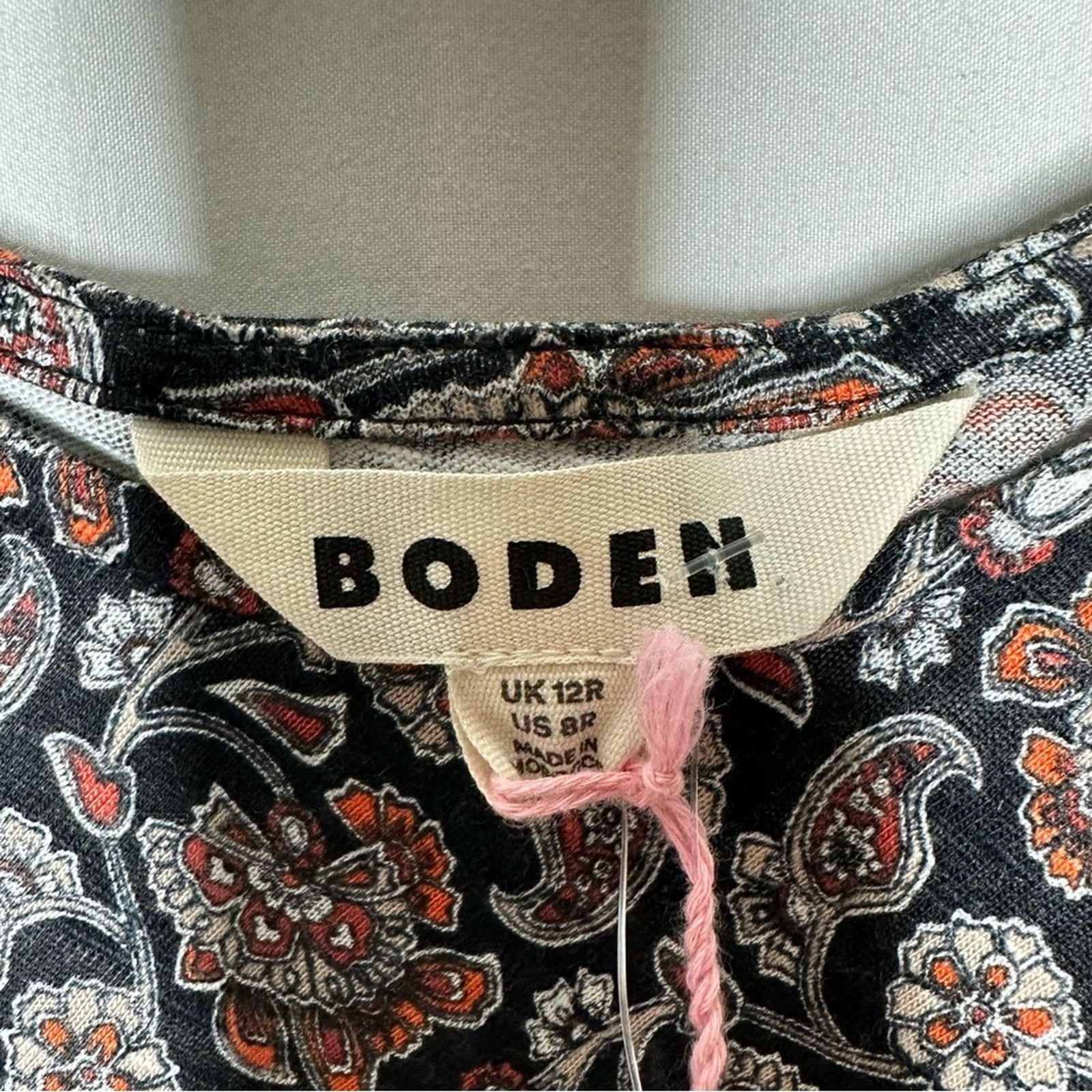 Boden BODEN Knot Front Jersey Midi Dress NWT in Size 8 | Grailed
