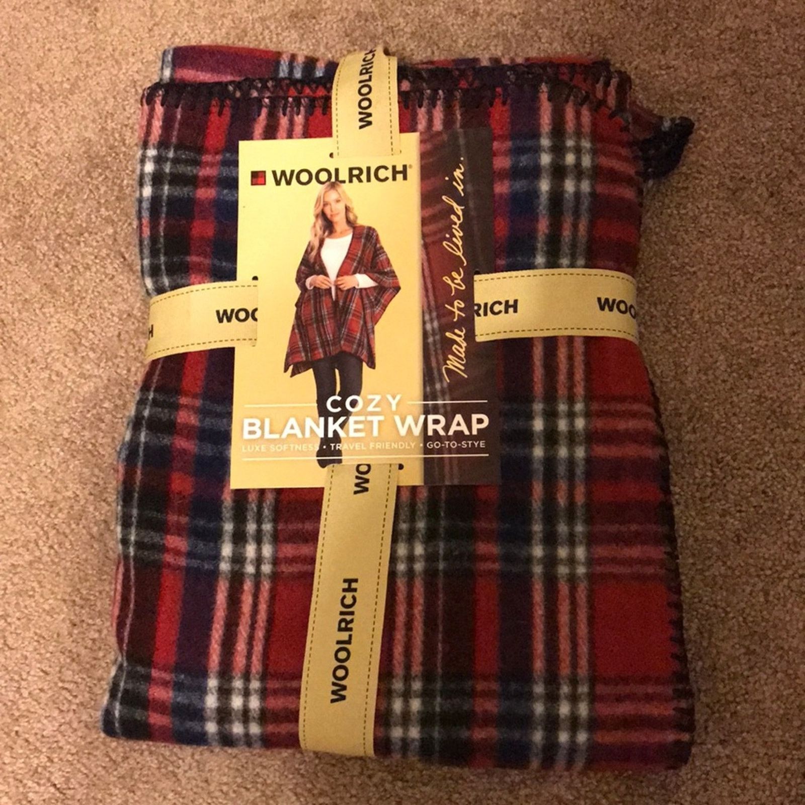 Woolrich Woolen Mills Woolrich cozy blanket wrap Size ONE SIZE - 1 Thumbnail