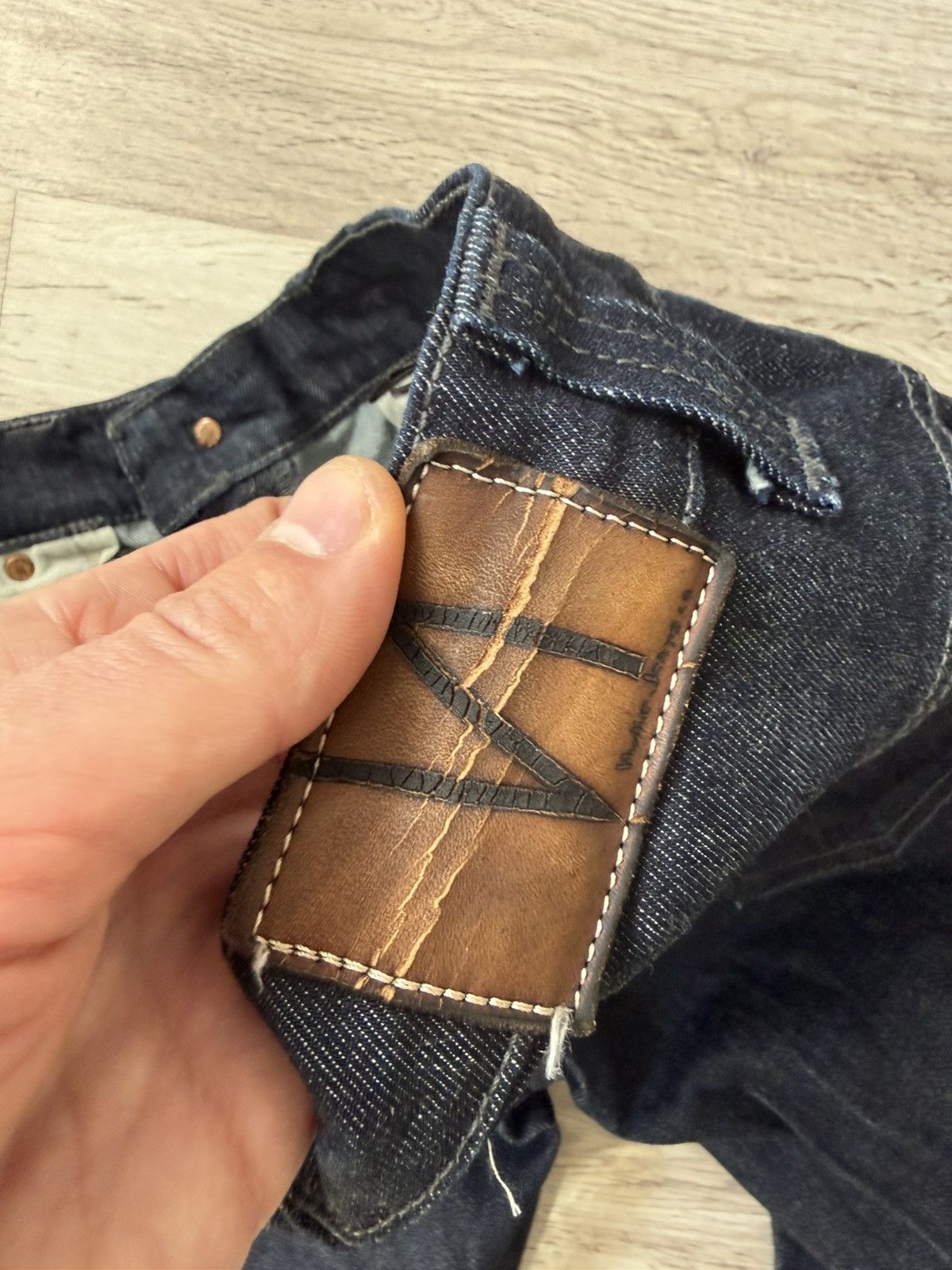 Nudie Jeans Nudie Jeans Thin Finn Dry Dark Grey Denim 32x32 Size US 32 / EU 48 - 21 Thumbnail