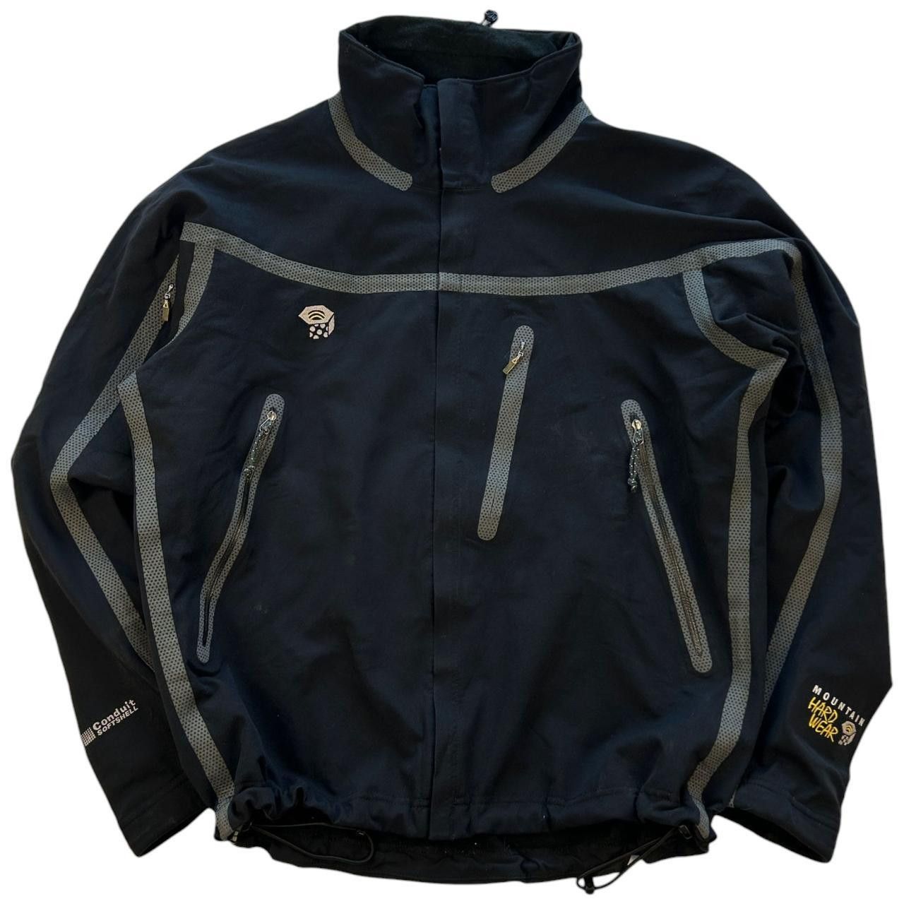 image of Vintage Mountain Hardwear Conduit Softshell Jacket Size S in Navy, Men's