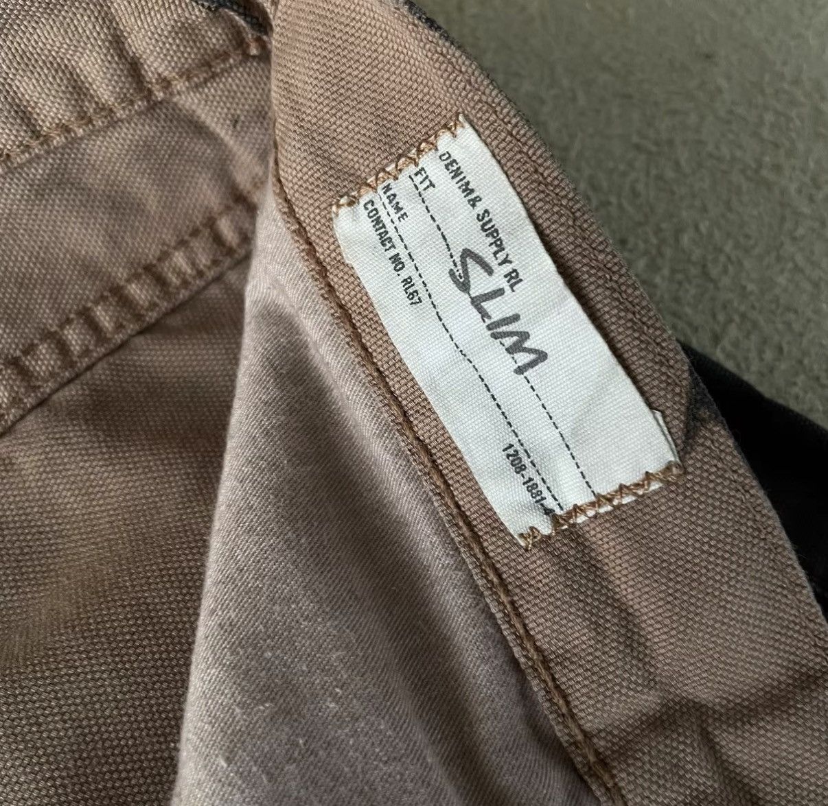 Denim & Supply Ralph Lauren Denim Supply Ralph Lauren Coated Canvas Pants K22 Size US 29 - 5 Thumbnail