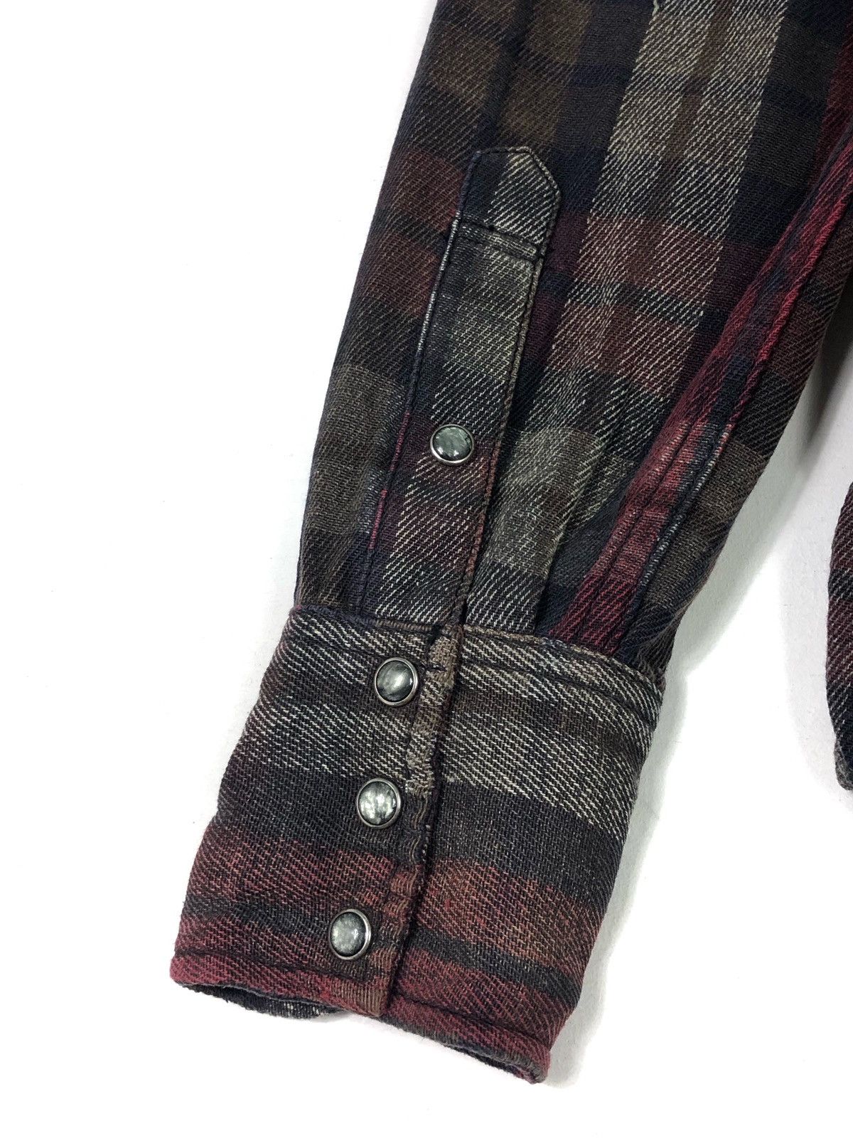 PPFM RARE🔥PPFM WESTERN PUNK CARGO BUTTON FLANNEL SHIRT JACKET Size US M / EU 48-50 / 2 - 12 Thumbnail