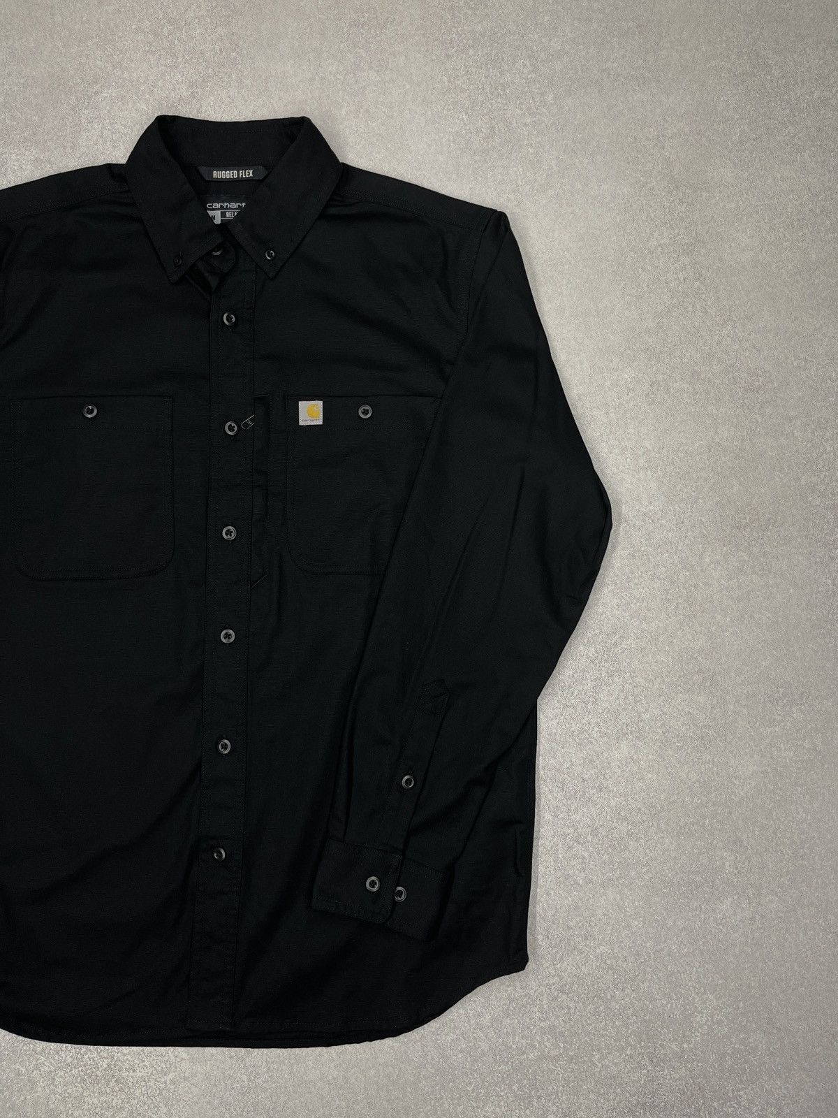 Carhartt Mens Carhartt Rugged Flex Professional Overshirt Black Size US M / EU 48-50 / 2 - 4 Thumbnail