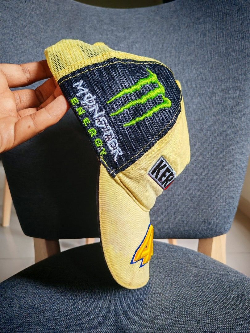 Vintage Vintage Valentino Rossi VR46 “The Doctor” Racing Cap 00s Size ONE SIZE - 3 Thumbnail