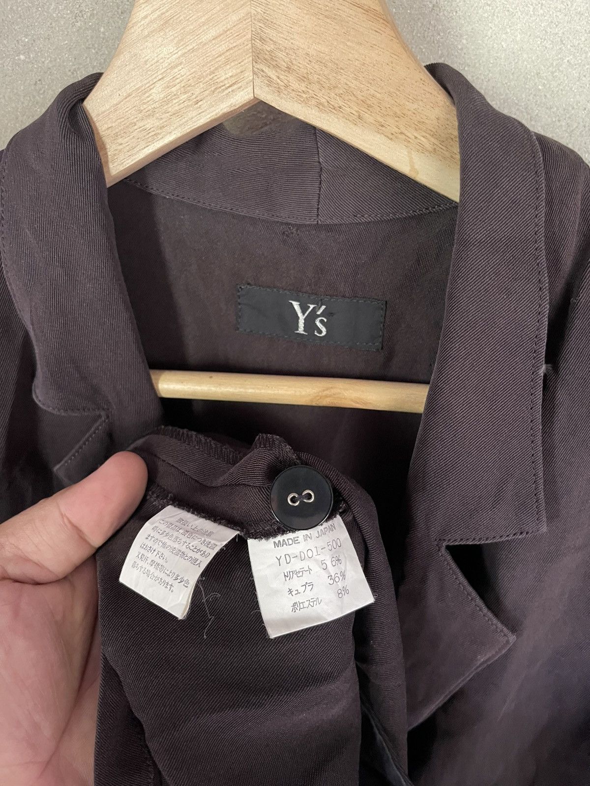 Yohji Yamamoto Y’S PARKA STYLE SINGLE POCKET Size M / US 6-8 / IT 42-44 - 11 Thumbnail
