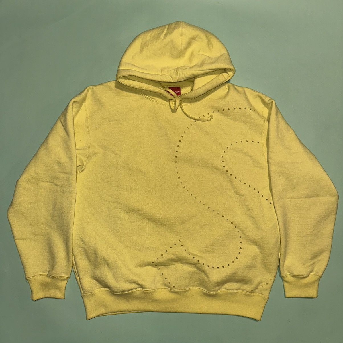 Supreme Supreme S laser cut hoodie Size US L / EU 52-54 / 3 - 1 Thumbnail