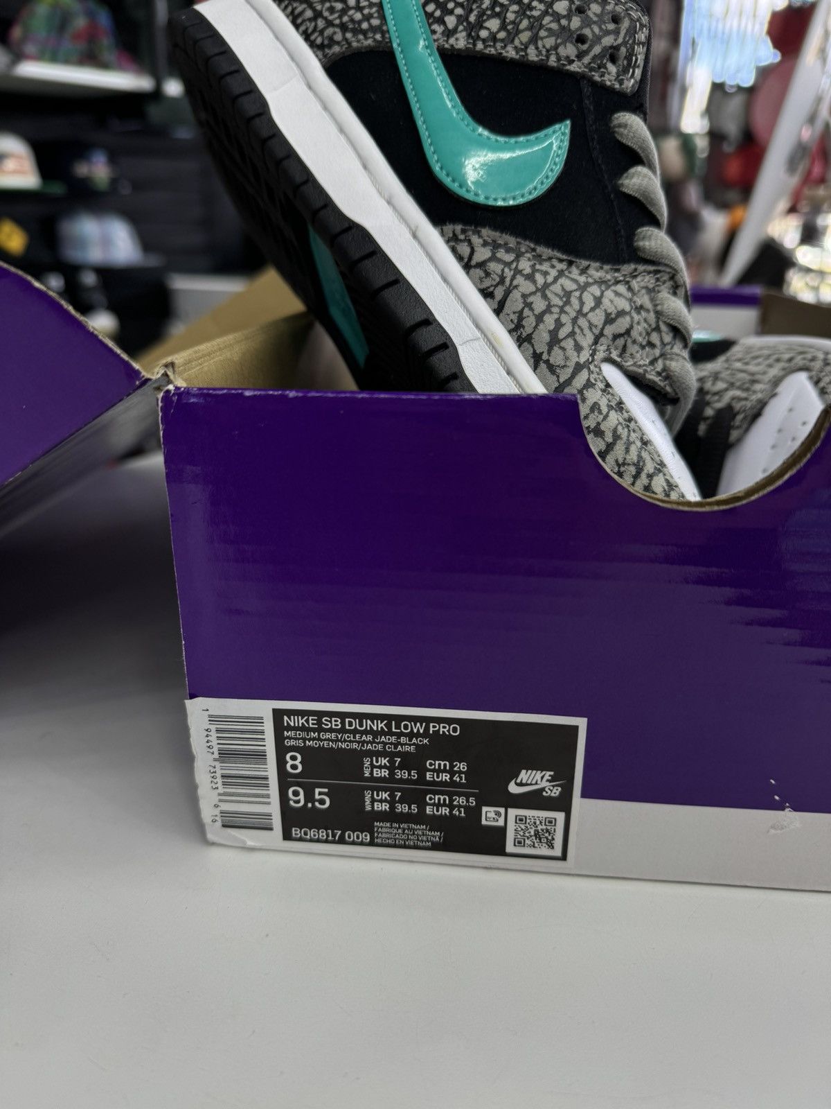 Nike × atmos Nike SB Dunk Low Atmos Elephant Size US 8 / EU 41 - 7 Thumbnail