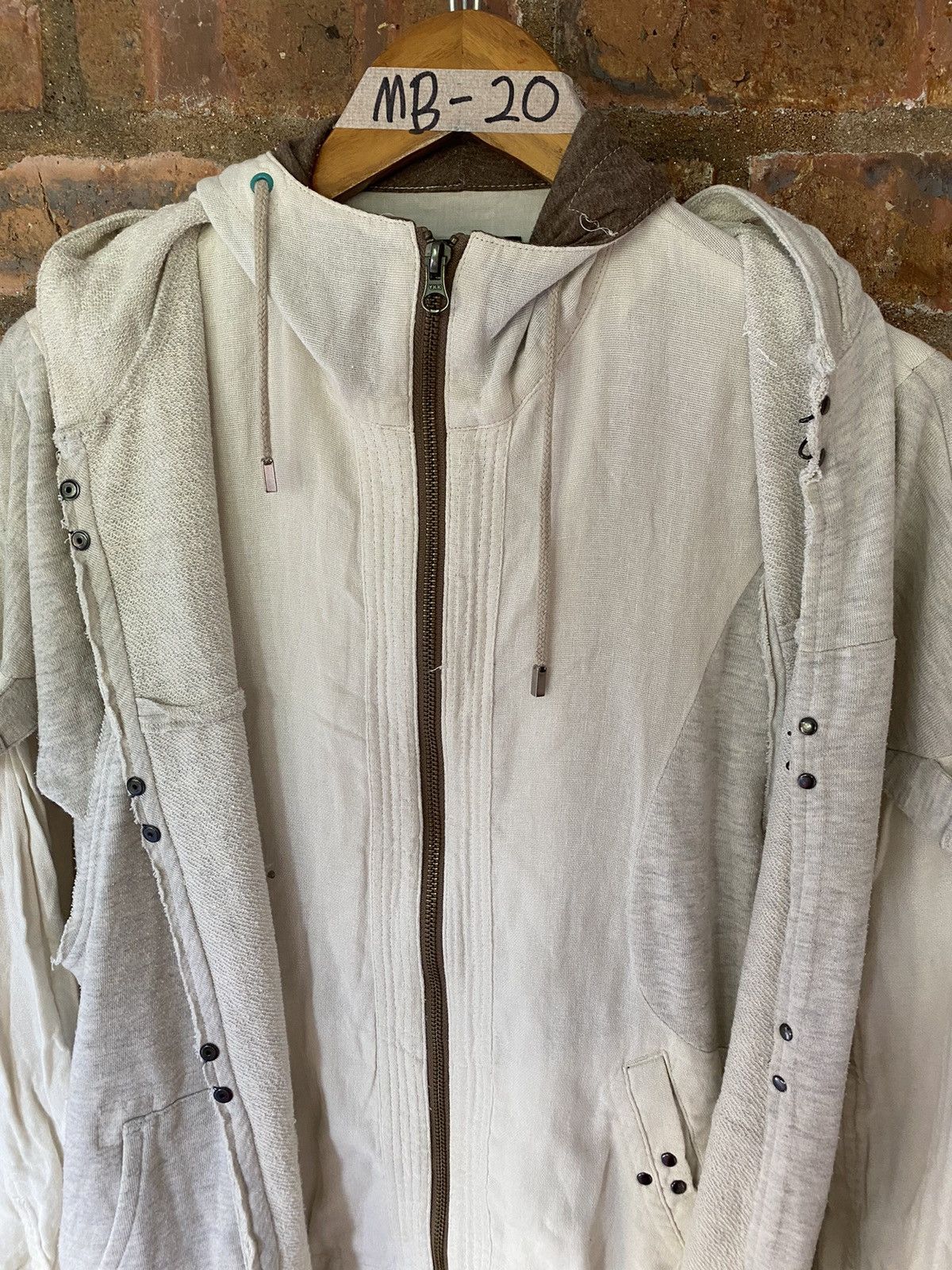 PPFM 2000s PPFM 2 in 1 Jacket Hoodie Vest Size US S / EU 44-46 / 1 - 10 Thumbnail