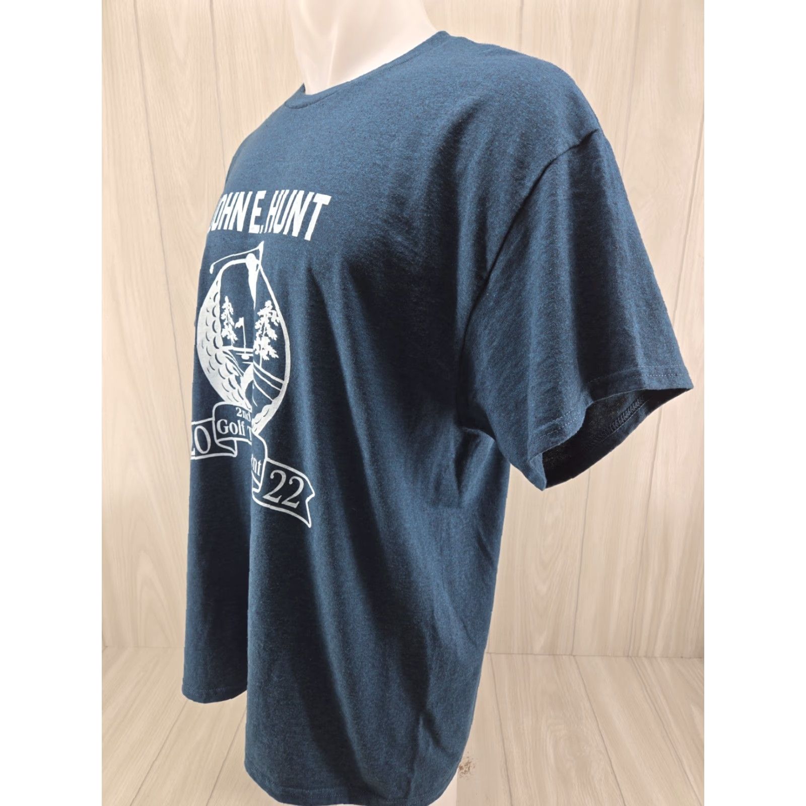 Vintage John E Hunt 2nd Golf Tournament 2022 T Shirt 2XL Blue - Mens Shirt, 2XL, Short Sleeve, Blue, Unbranded Size US XXL / EU 58 / 5 - 4 Thumbnail