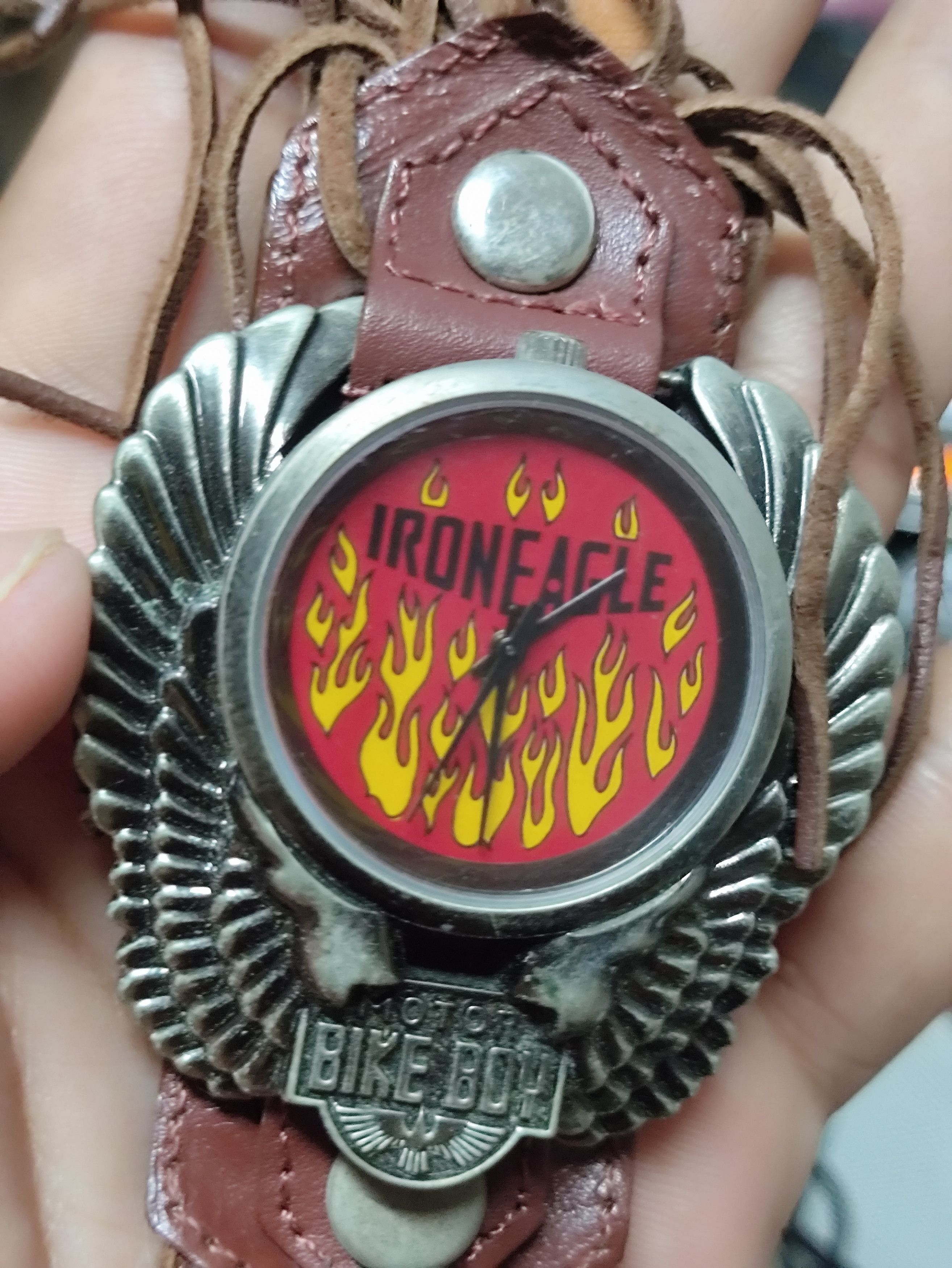 Designer × Vintage Rare Stuff Iron Eagle MOTOR BIKE BOY Very ❌ HARLEY DAVIDSON Size ONE SIZE - 11 Thumbnail