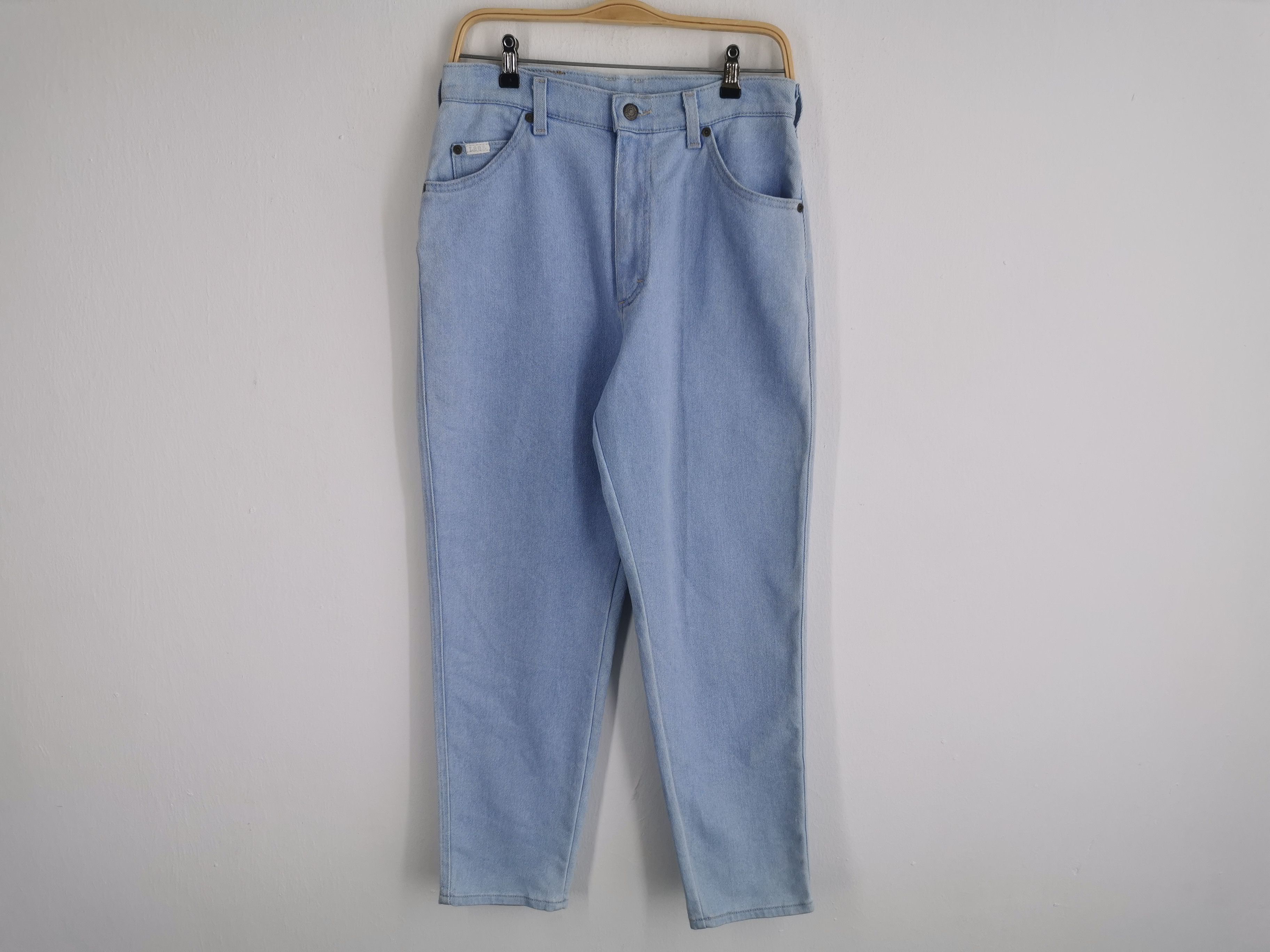 Lee Vintage 90's Lee Denim Jeans Made In USA Size 32/29.5x28 Size US 32 / EU 48 - 2 Thumbnail
