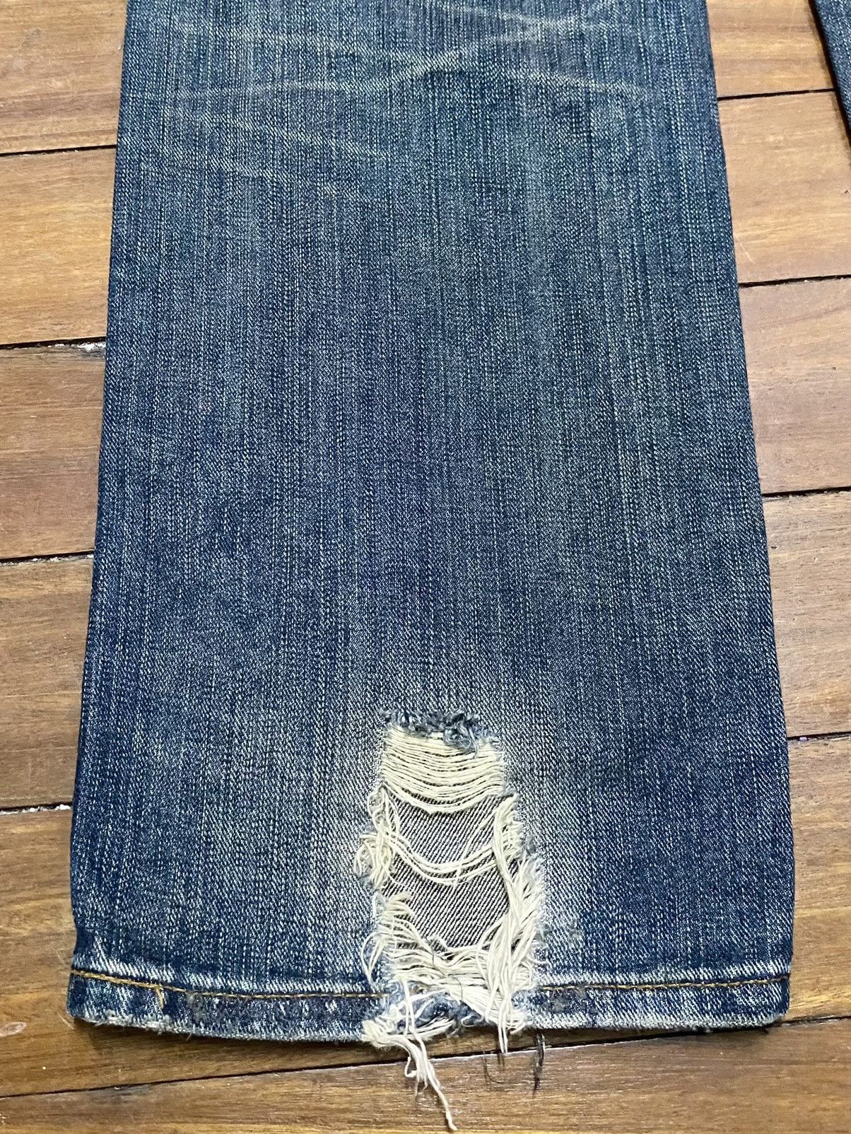 Japanese Brand Rare Design Vintage Japanese Z Brand Jeans 2000s Size US 33 - 7 Thumbnail