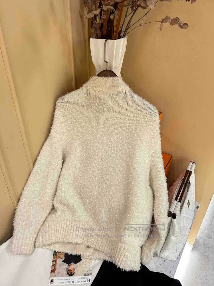 Chanel Chanel Milk white three-pocket schoolbag buckle cashmere c Size XXS / US 00 / IT 34 - 2 Thumbnail
