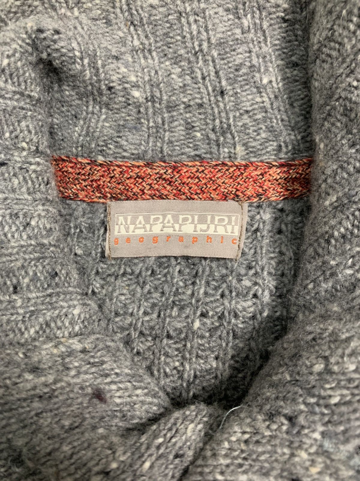 Martine Rose × Napapijri WOOL CABLE KNIT SWEATER Size US S / EU 44-46 / 1 - 9 Thumbnail
