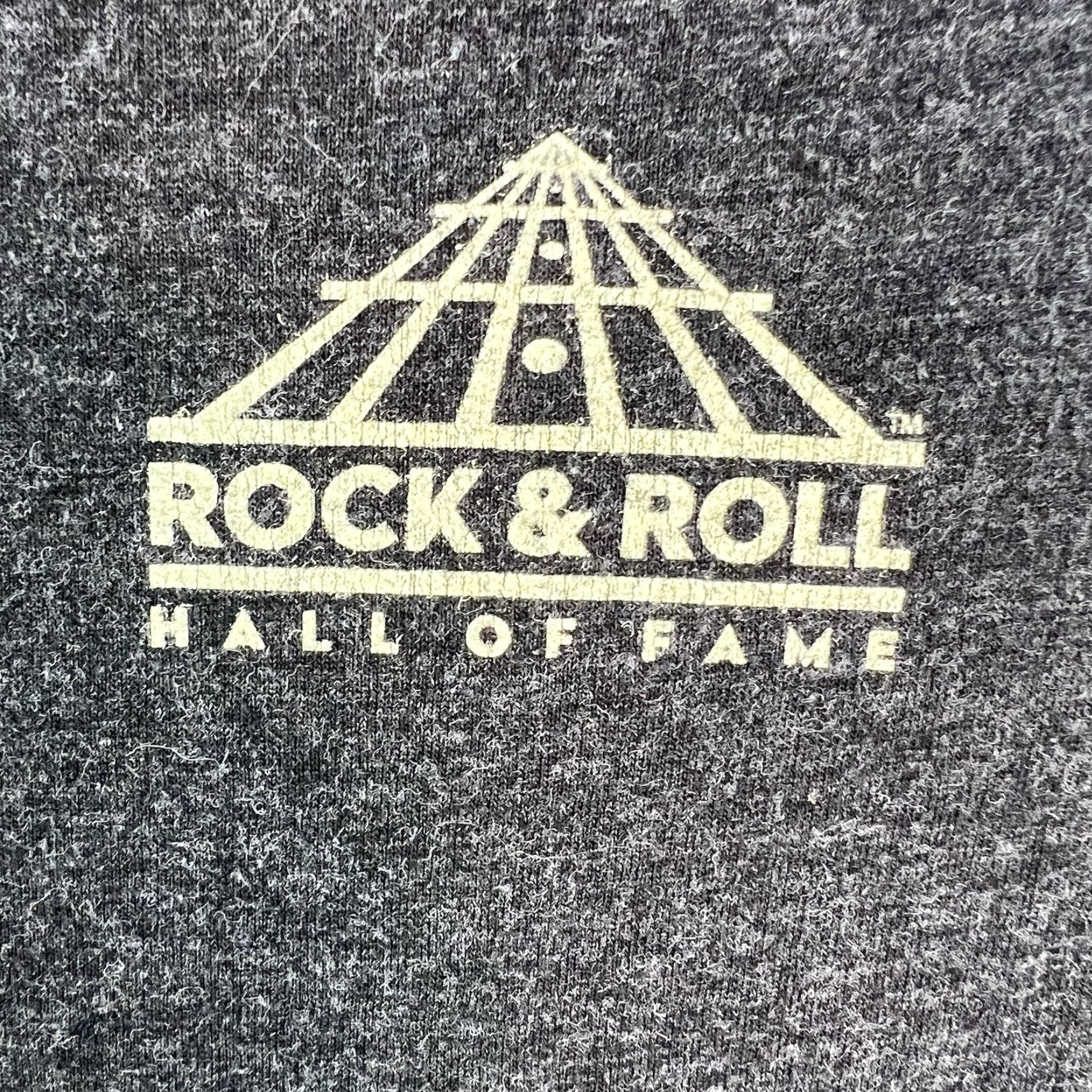 Vintage Rock & Roll Hall of Fame T-Shirt Adult M Gray Short Sleeve Size US M / EU 48-50 / 2 - 6 Thumbnail